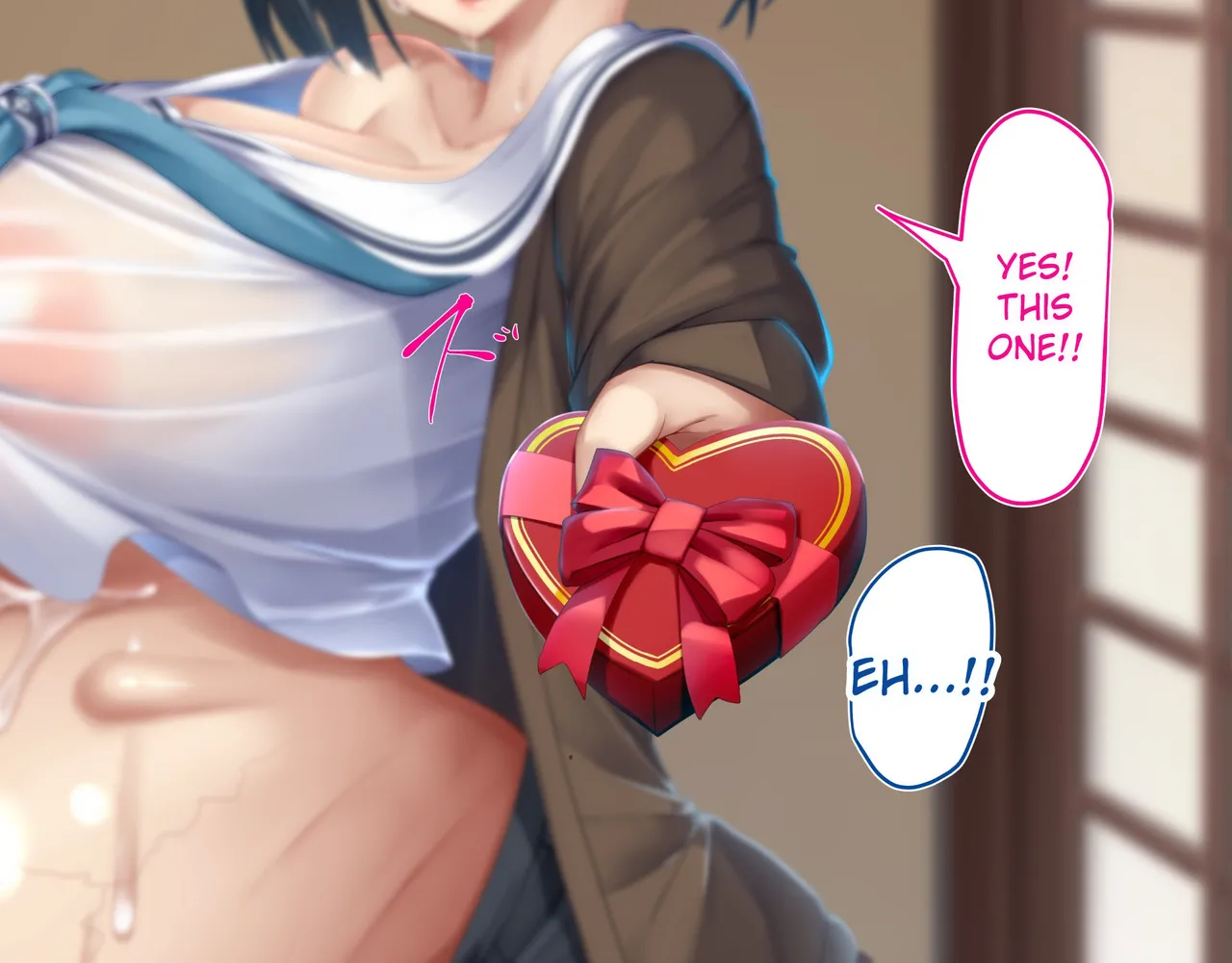 Kyoudai de Okashi Zukuri, Valentine ChoKozukuri page 105 original parody - big breasts pregnant hentai manga - read online free