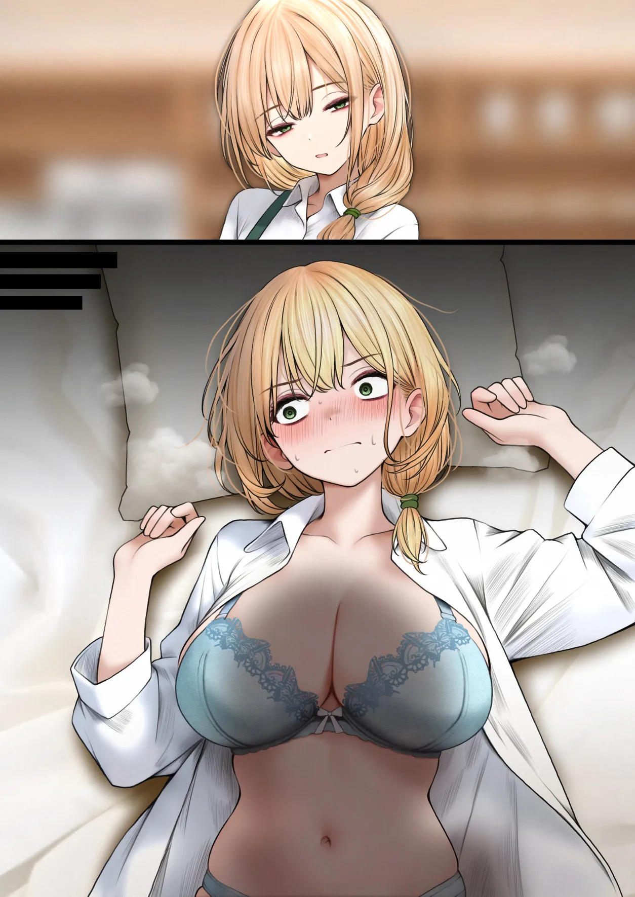 [SigMart (SigMa)] Cool-kei Tenin-san o Omochikaeri Shichatta Hanashi 3 page 137 original parody - group ffm threesome hentai manga - read online free