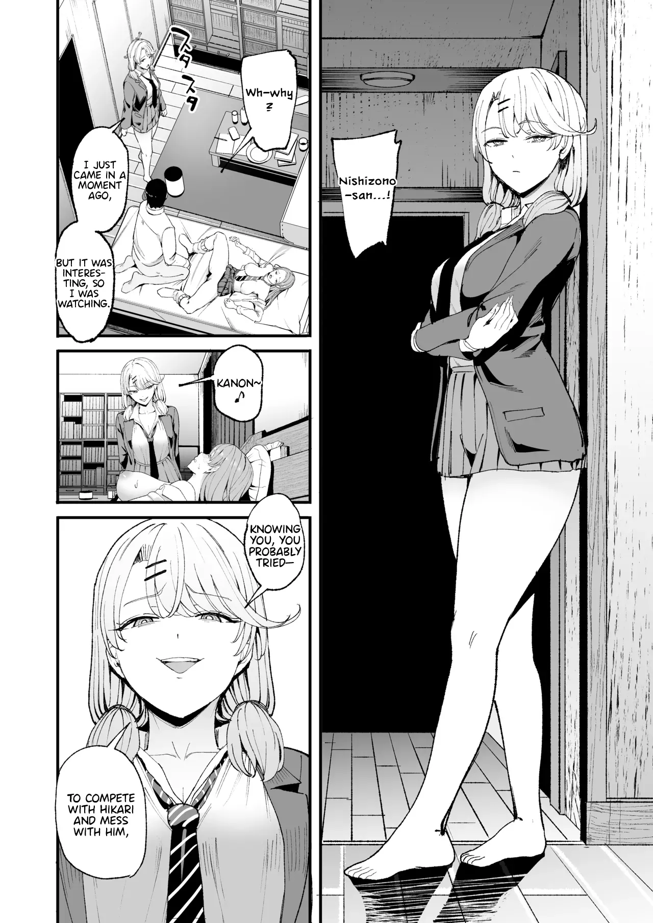 Iribitari Gal ni Manko Tsukawasete Morau Hanashi 4 | The Gyaru I Hang Out with Lets Me Use Her Pussy 4 page 61 original parody - handjob kissing hentai manga - read online free