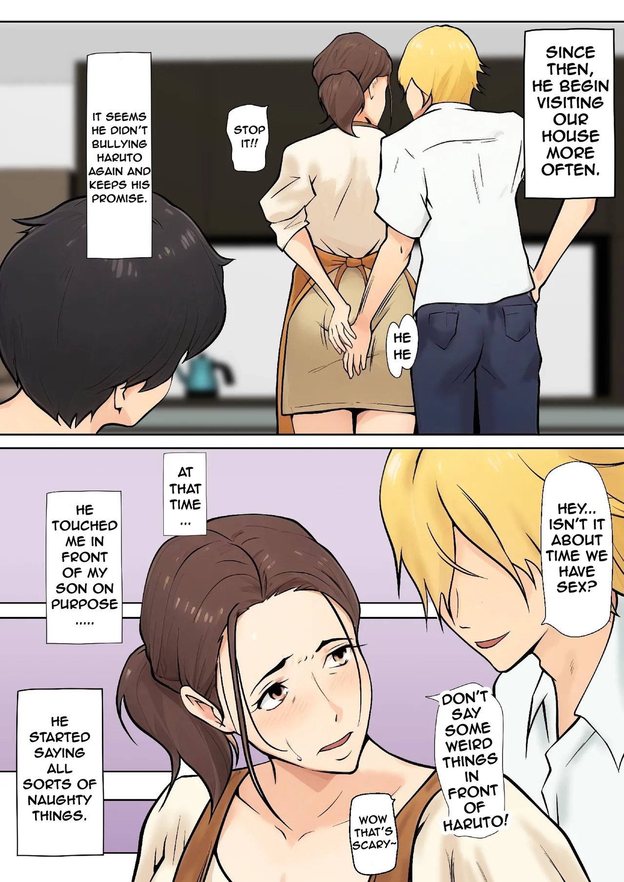 Musuko no Tomodachi to no Giji Renai | PSEUDO ROMANCE WITH MY SON FRIEND - Page 13