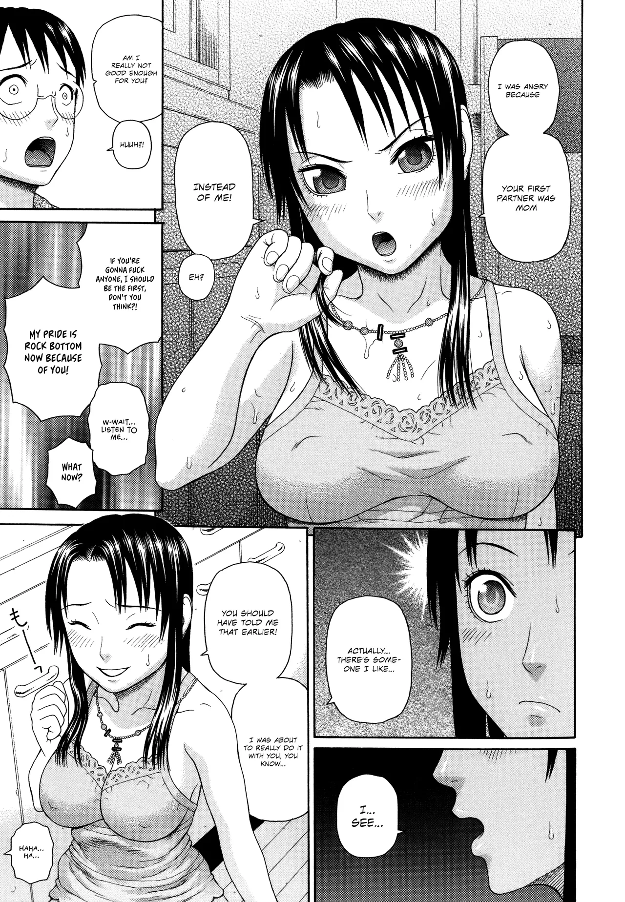 Kazoku Tanran | Family Debaucheries page 93 - sole male nakadashi hentai manga - read online free