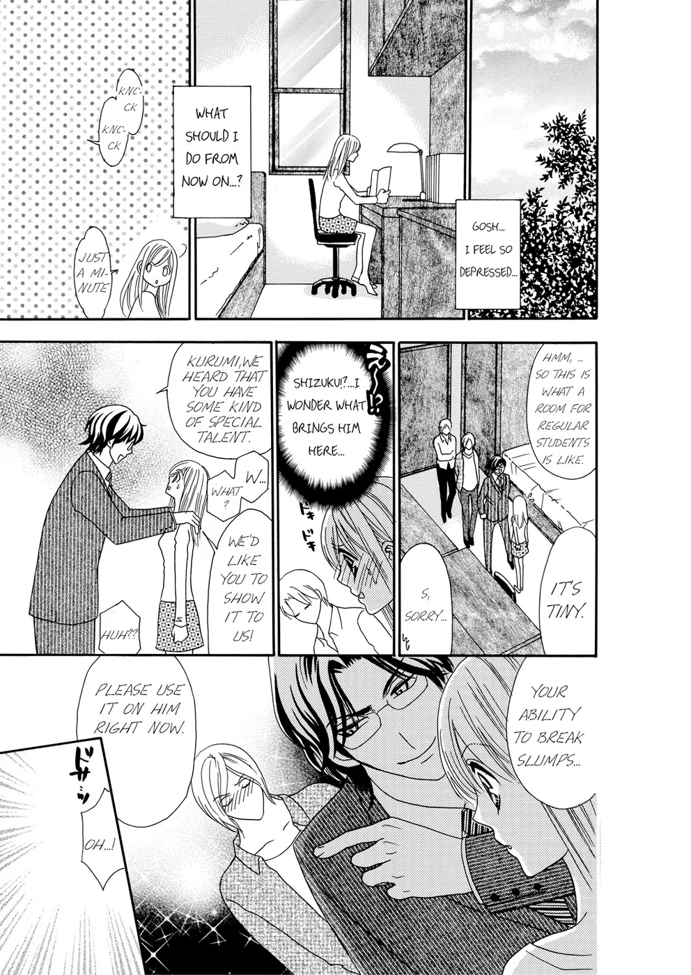 [Rio Fukuda] Kyousei § Idenshi Kouhai - Tensai no Kodane wo Harame! | Genetic Potential Chapters 1-4 (Complete) [English] page 19 - fingering hentai manga - read online free