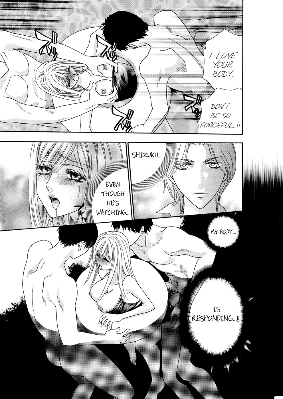 [Rio Fukuda] Kyousei § Idenshi Kouhai - Tensai no Kodane wo Harame! | Genetic Potential Chapters 1-4 (Complete) [English] page 48 - fingering hentai manga - read online free