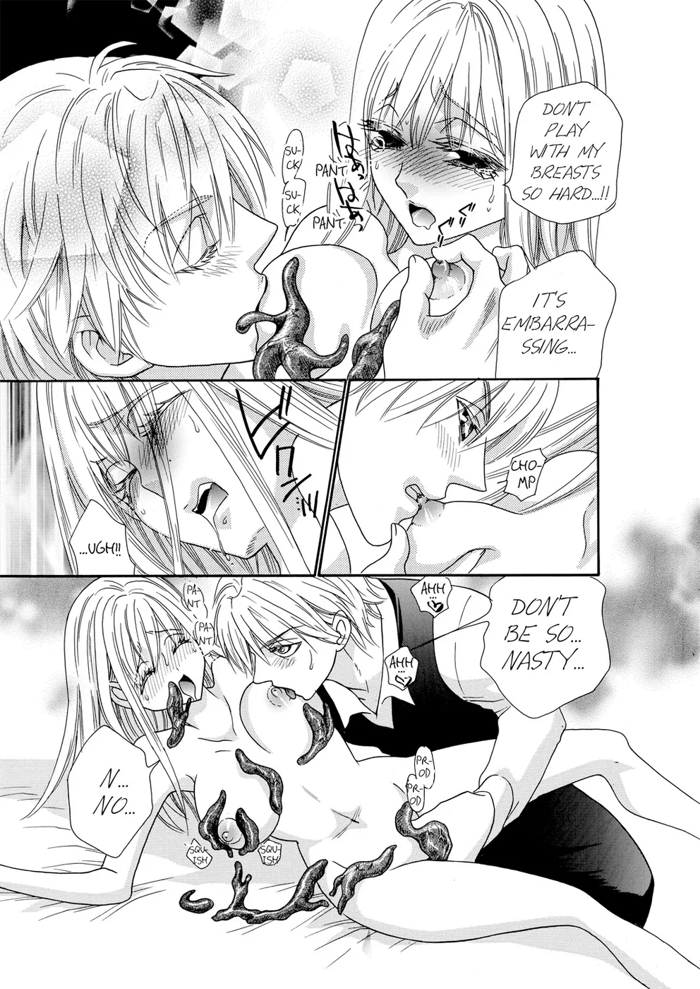 [Rio Fukuda] Kyousei § Idenshi Kouhai - Tensai no Kodane wo Harame! | Genetic Potential Chapters 1-4 (Complete) [English] page 67 - read online free