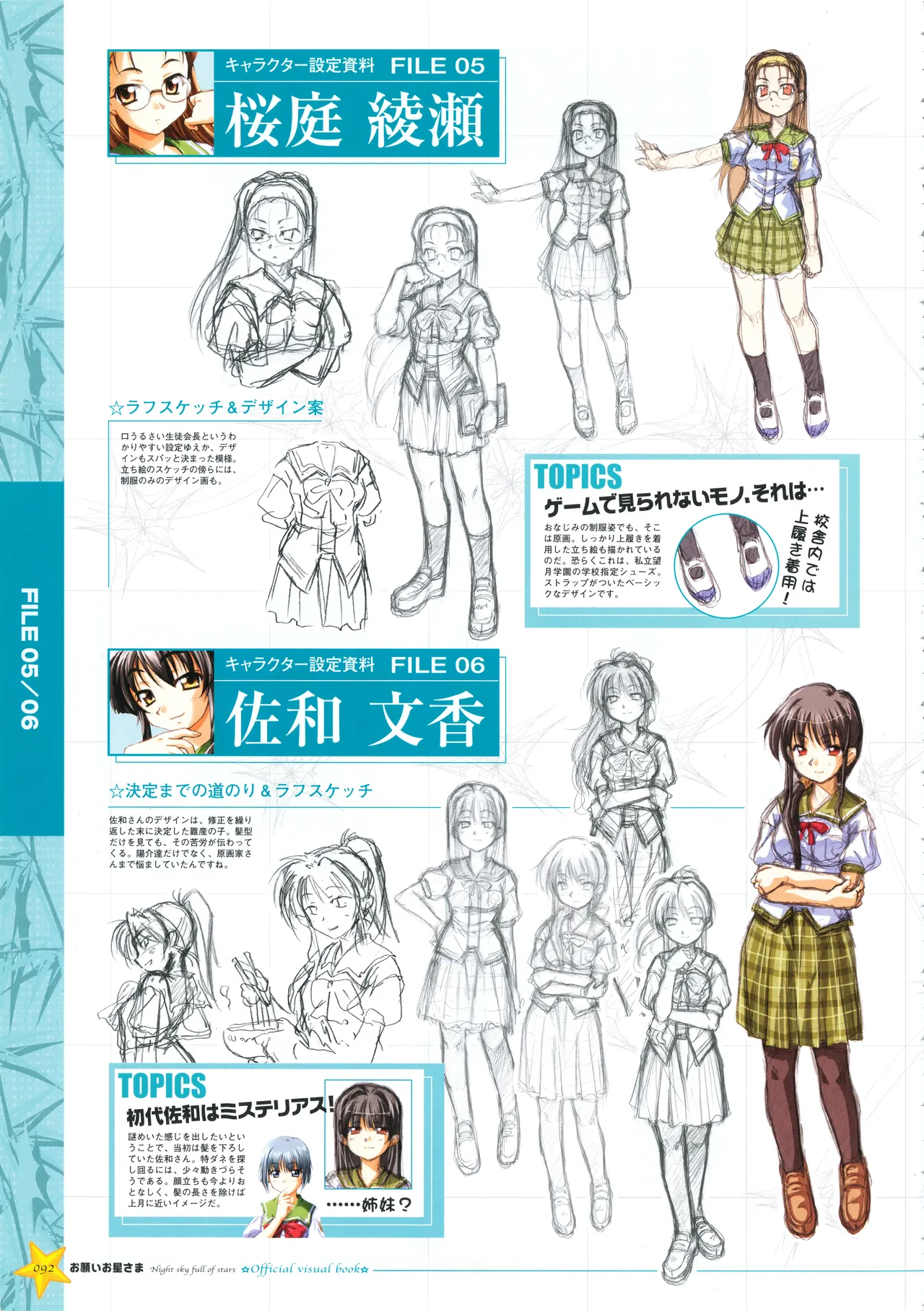 Onegai Ohoshi-sama Visual Fanbook - Page 100