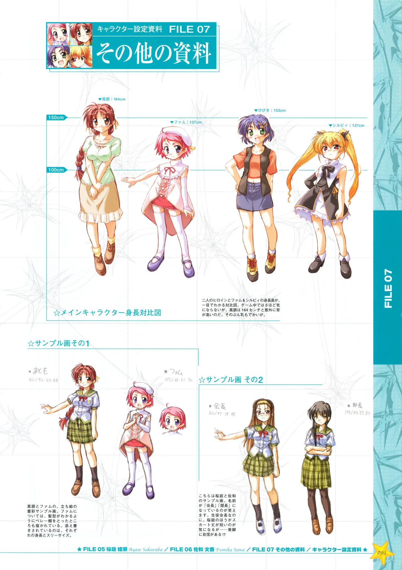 Onegai Ohoshi-sama Visual Fanbook page 101 original parody - group schoolgirl uniform hentai manga - read online free