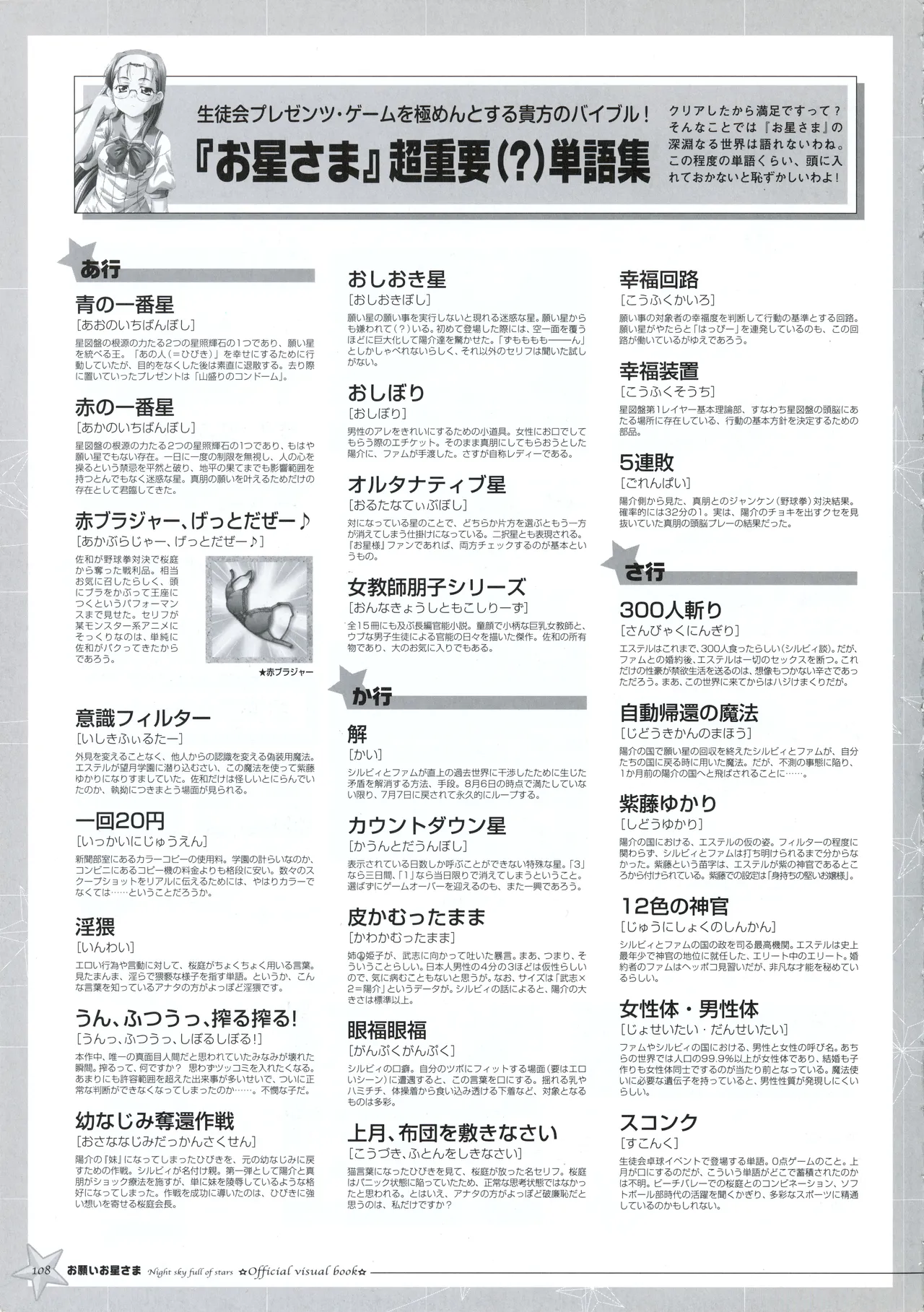 Onegai Ohoshi-sama Visual Fanbook - Page 115