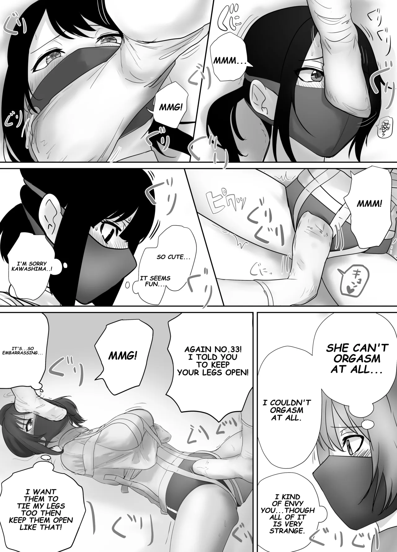 Prisoners Punished With Straitjacket page 13 original parody - yuri females only hentai manga - read online free