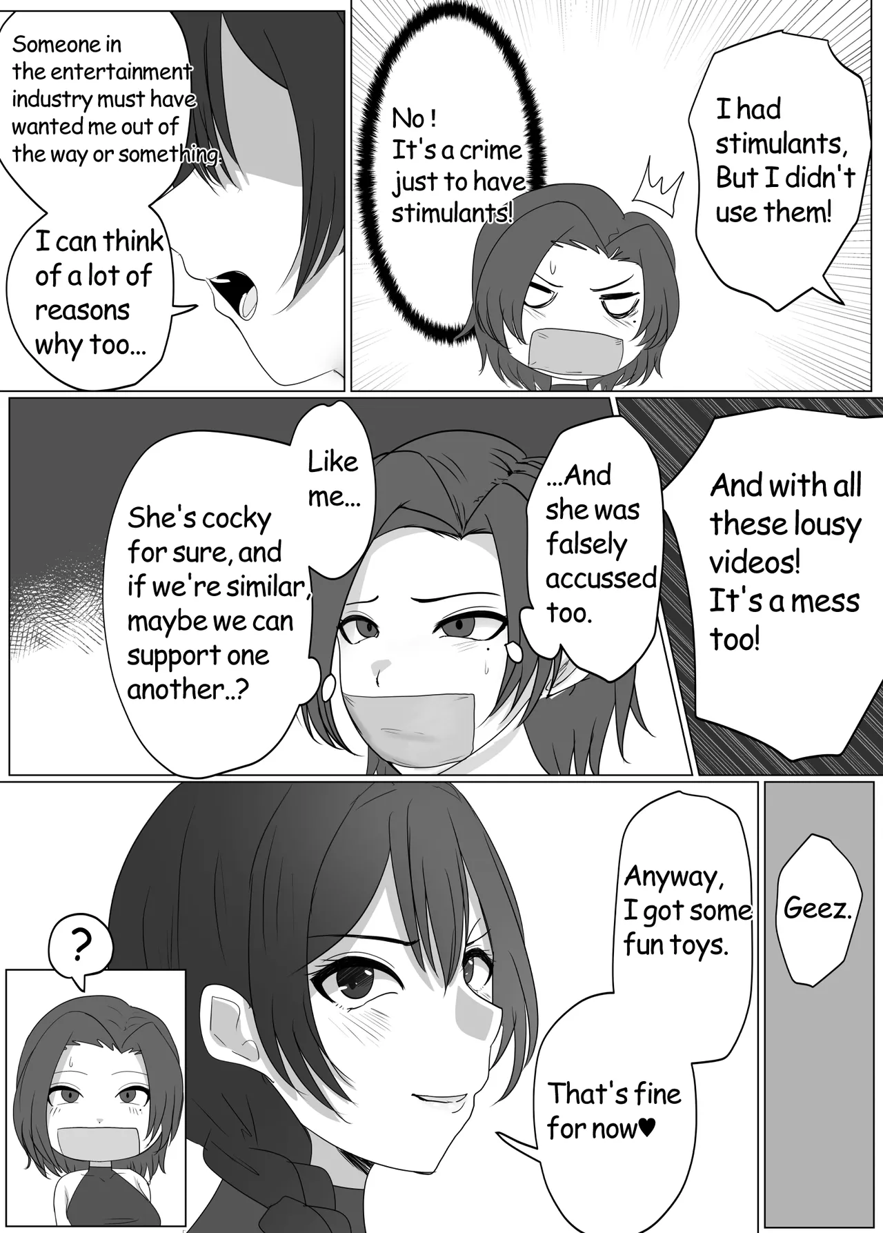 The Prison Idol And Assistant page 19 original parody - swimsuit yuri hentai manga - read online free