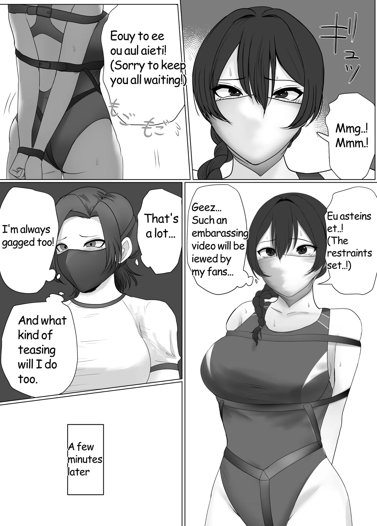 The Prison Idol And Assistant page 9 original parody - swimsuit yuri hentai manga - read online free