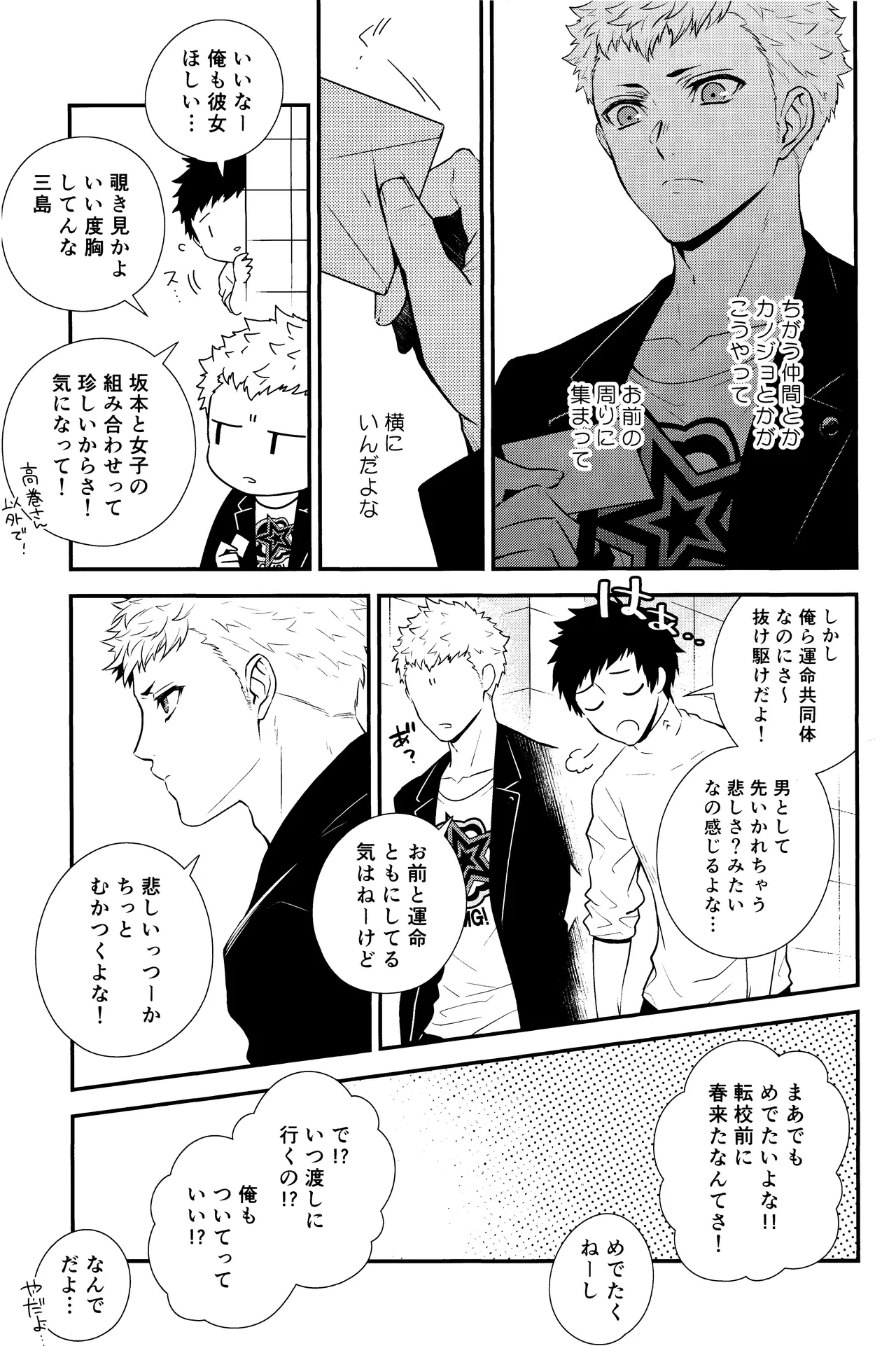 Crush on you! page 9 featuring ryuji sakamoto persona 5 parody - anal anal intercourse hentai manga - read online free