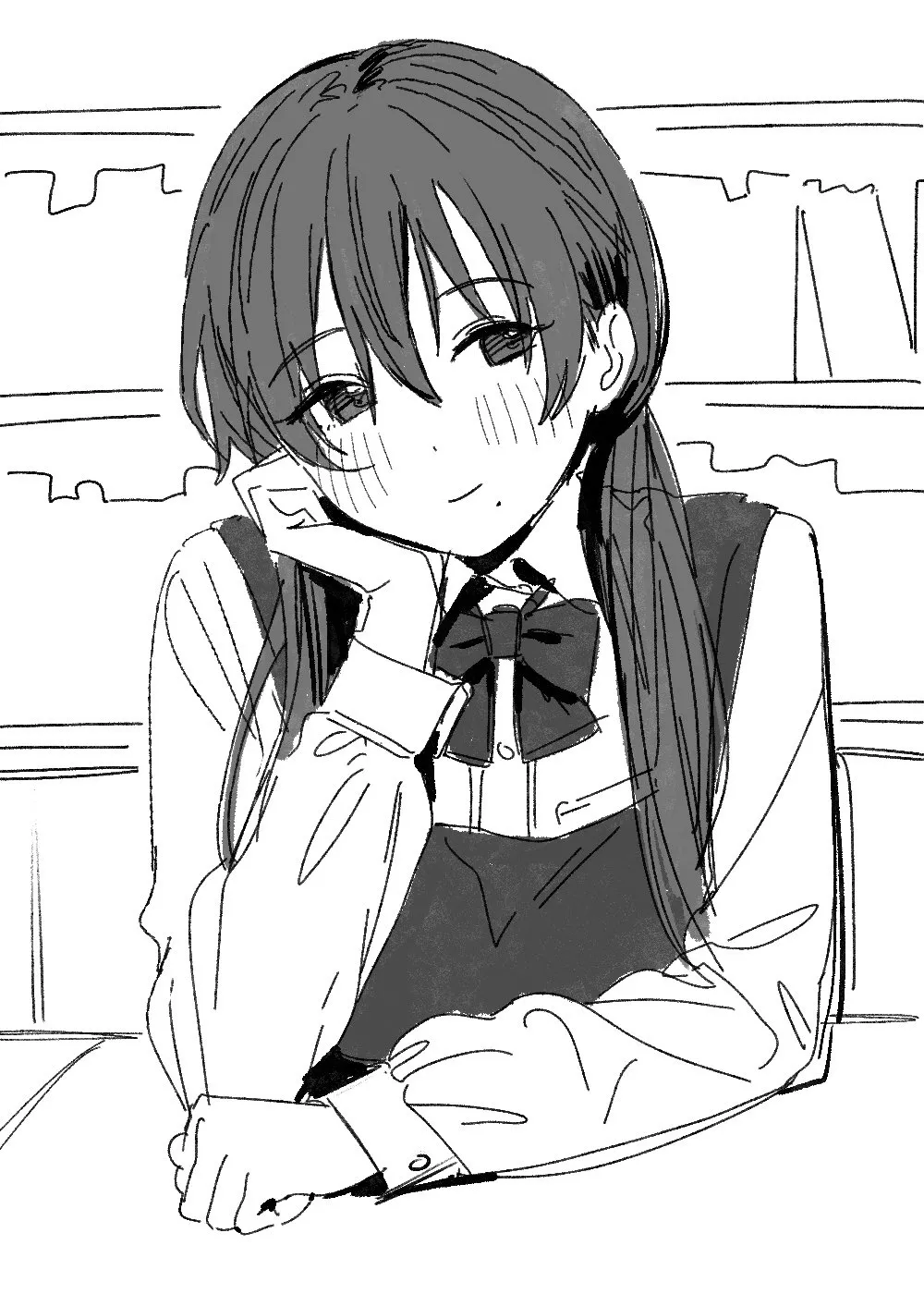 Zoku Kunikida Senpai no Kakushigoto | 续・国木田学姐的隐瞒之事 page 56 original parody - squirting kissing hentai manga - read online free