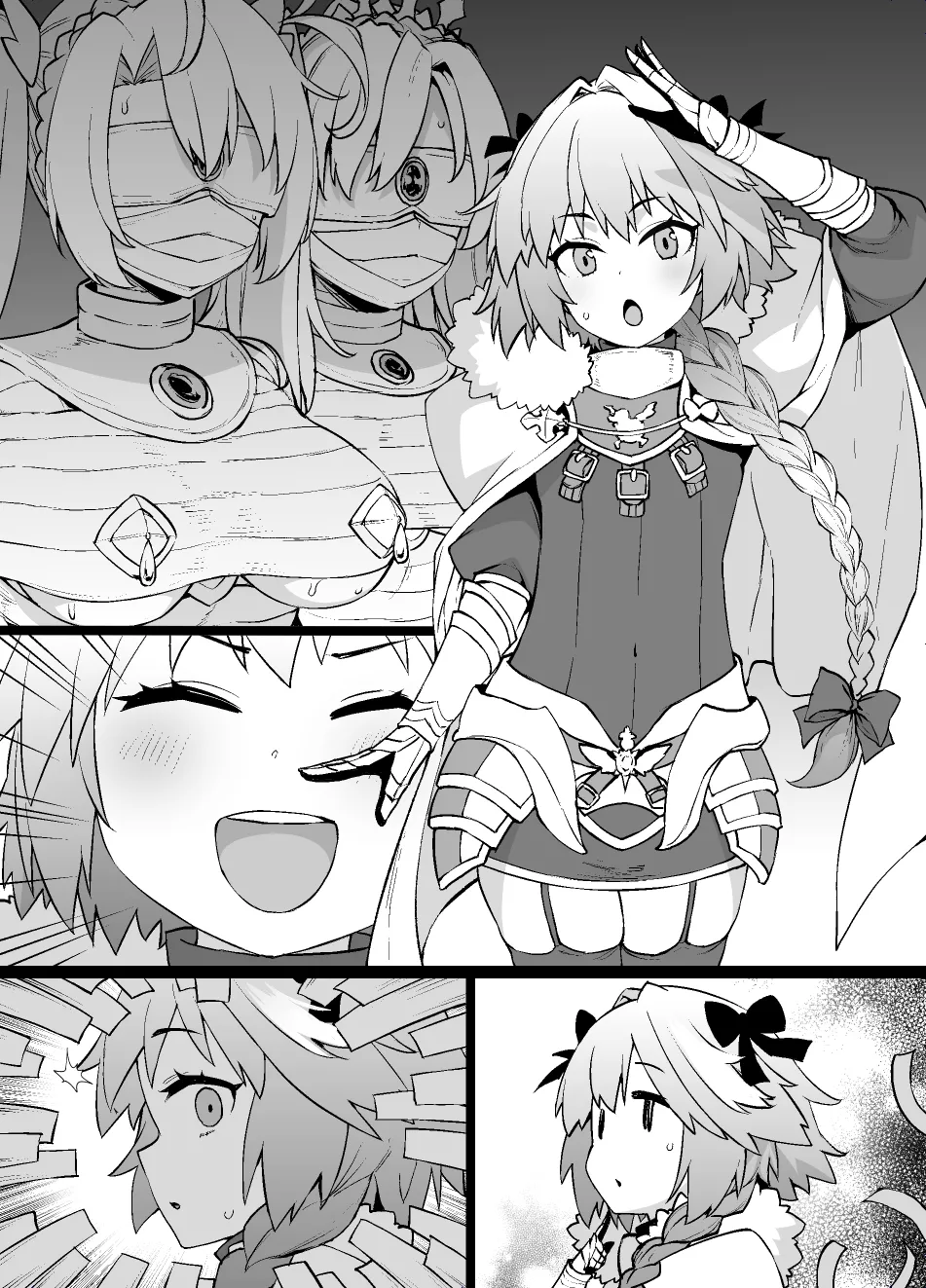 FGO MC Tokuiten - Astolfo Otokonoko & Futanari Nyotaika Hen page 17 featuring astolfo fate grand order parody - futanari handjob hentai manga - read online free