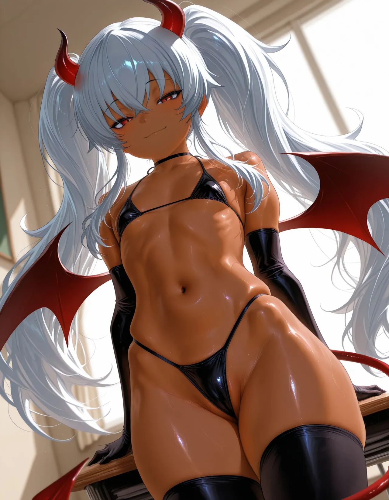 褐色#182 グリムアロエ grim aloe nsfw  褐色生活_DSL ai generated page 30 featuring grim aloe bomber girl parody - big penis uncensored hentai manga - read online free