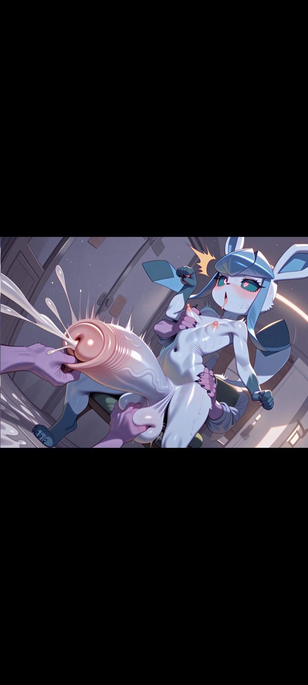 Glaceon k180 ai generated page 49 featuring glaceon pokemon parody - big breasts uncensored hentai manga - read online free