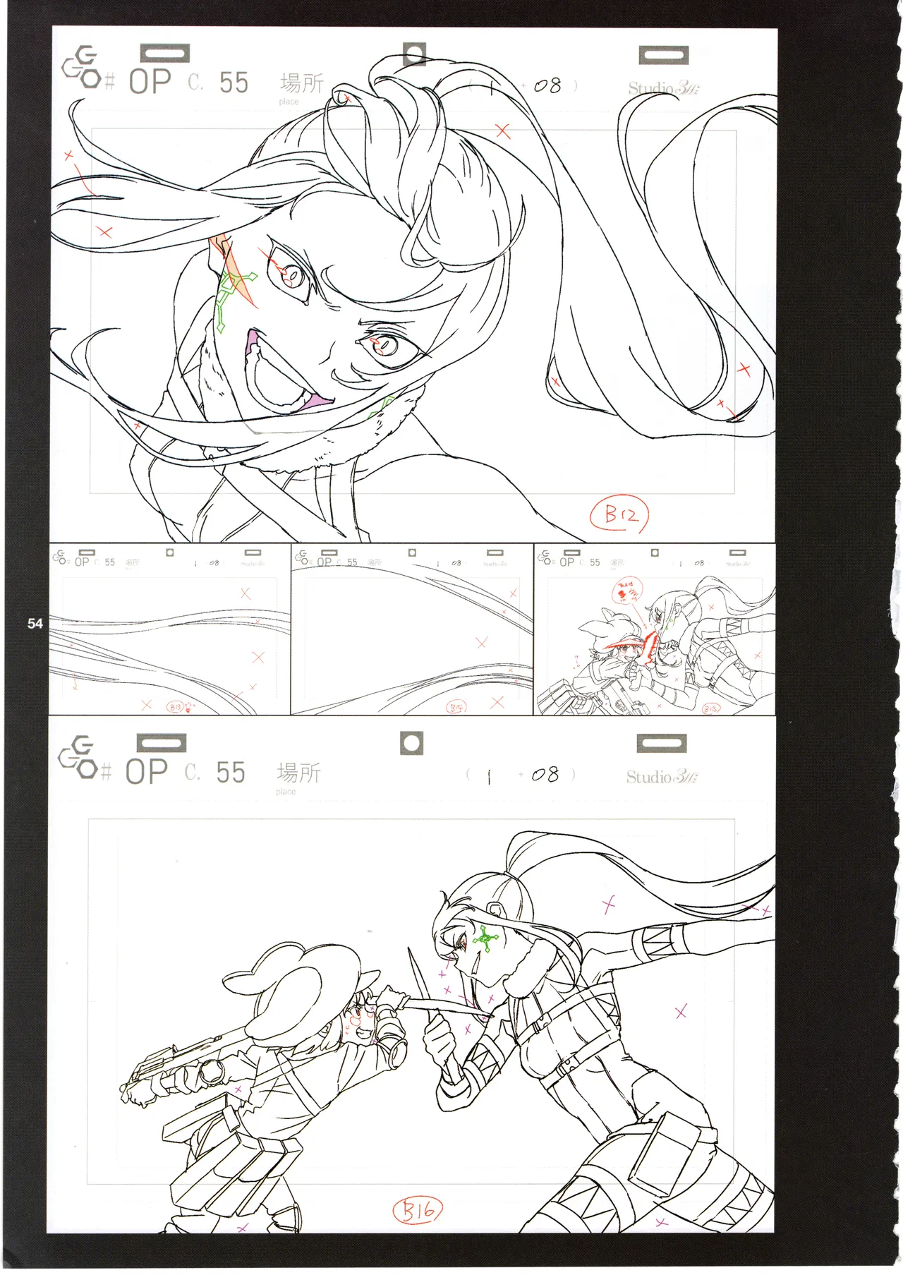 GGO Ⅱ OP WORKS page 58 sword art online alternative gun gale online parody - artbook hentai manga - read online free