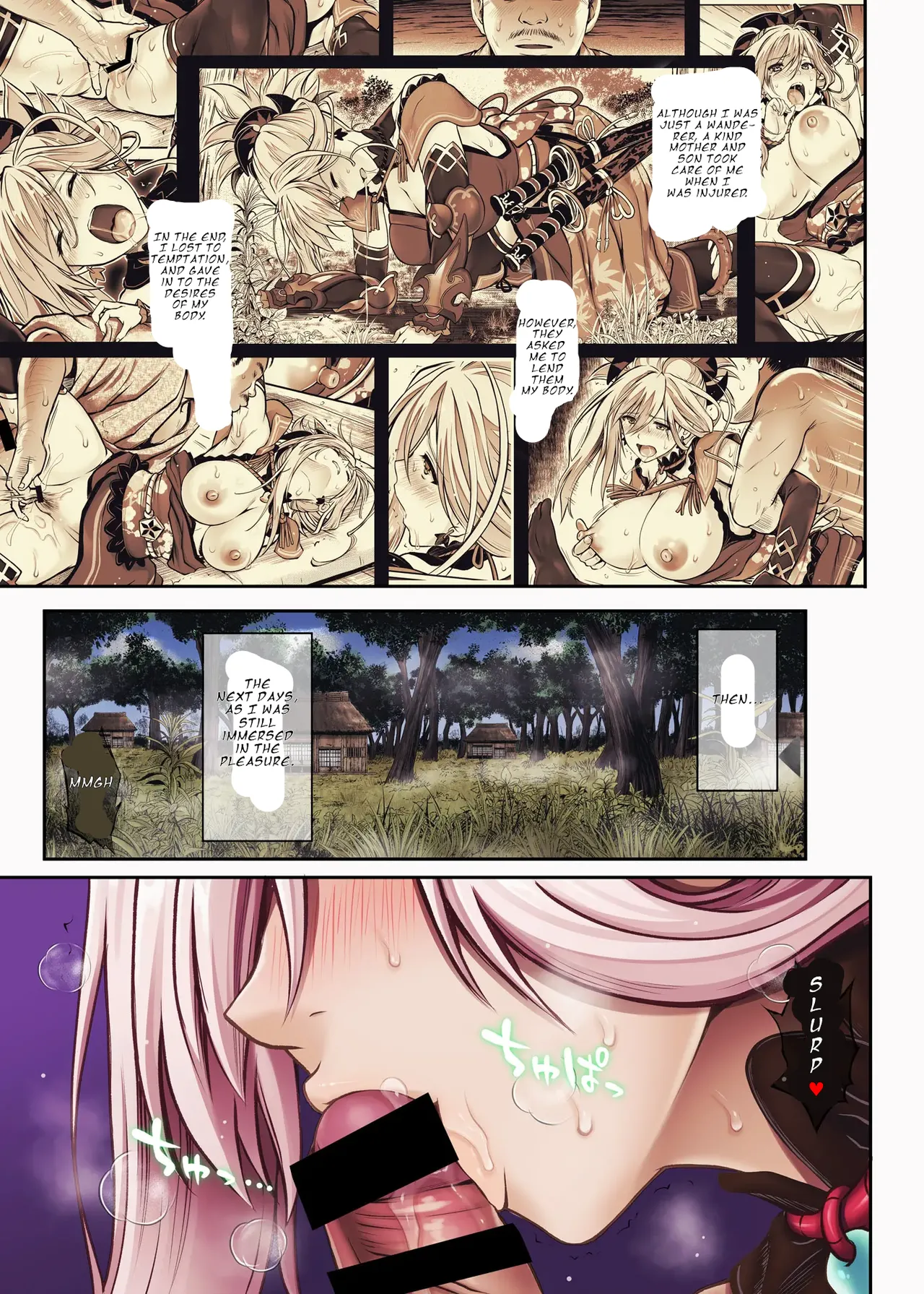T-32 hooollow+1.05 page 34 featuring musashi miyamoto fate grand order parody - sole female sole male hentai manga - read online free