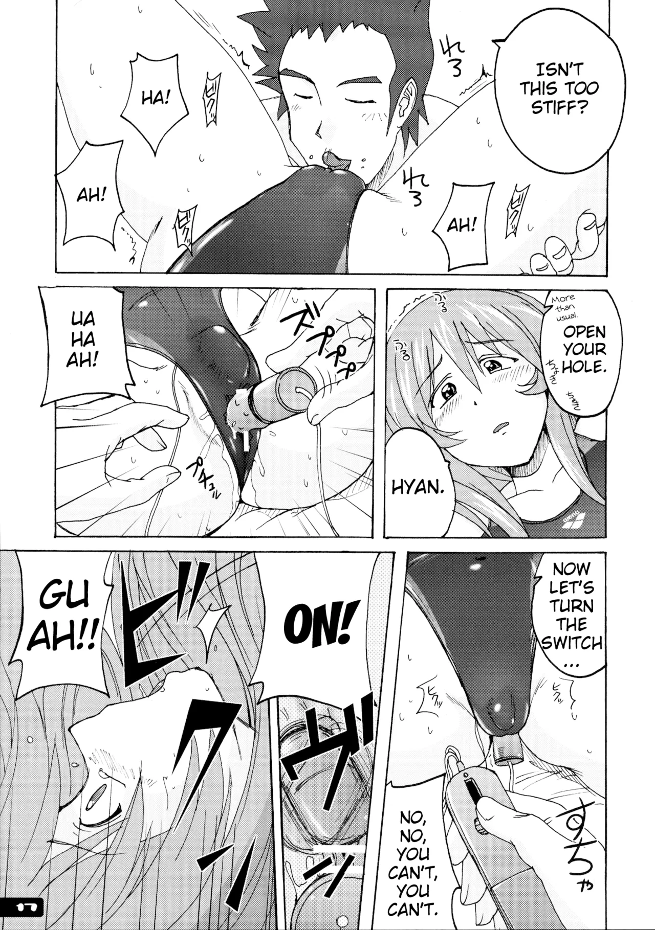 [Nyanko Batake (Murasaki Nyaa)] Pitapita Kyouei Mizugi - for Competition swimsuit fetist & high cut bottoms fleaks 1-3 Soushuuhen [English] [MrBubbles] [Incomplete] page 16 original parody - swimsuit blowjob hentai manga - read online free