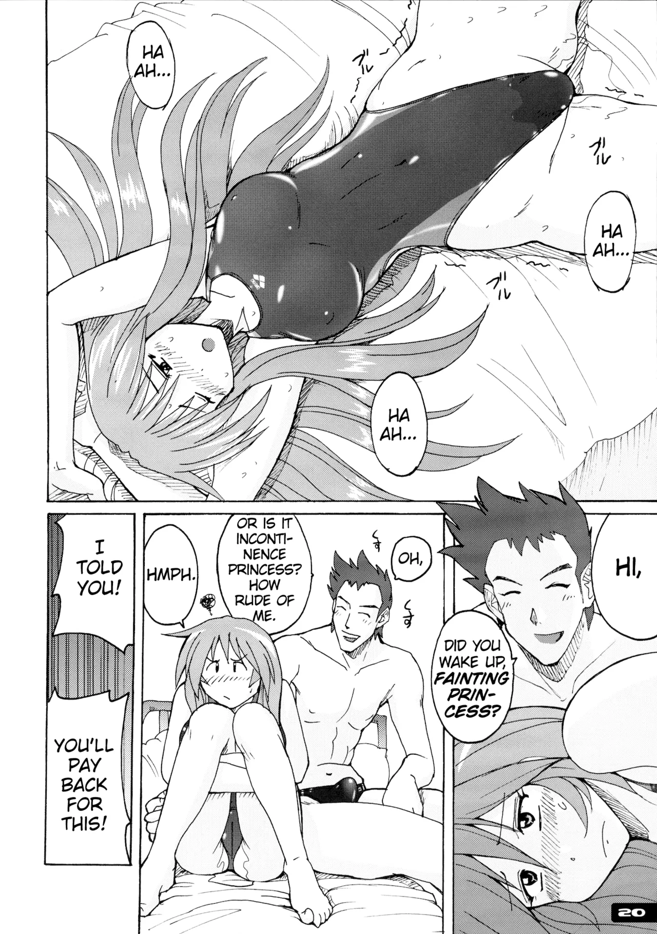 [Nyanko Batake (Murasaki Nyaa)] Pitapita Kyouei Mizugi - for Competition swimsuit fetist & high cut bottoms fleaks 1-3 Soushuuhen [English] [MrBubbles] [Incomplete] page 19 original parody - swimsuit blowjob hentai manga - read online free