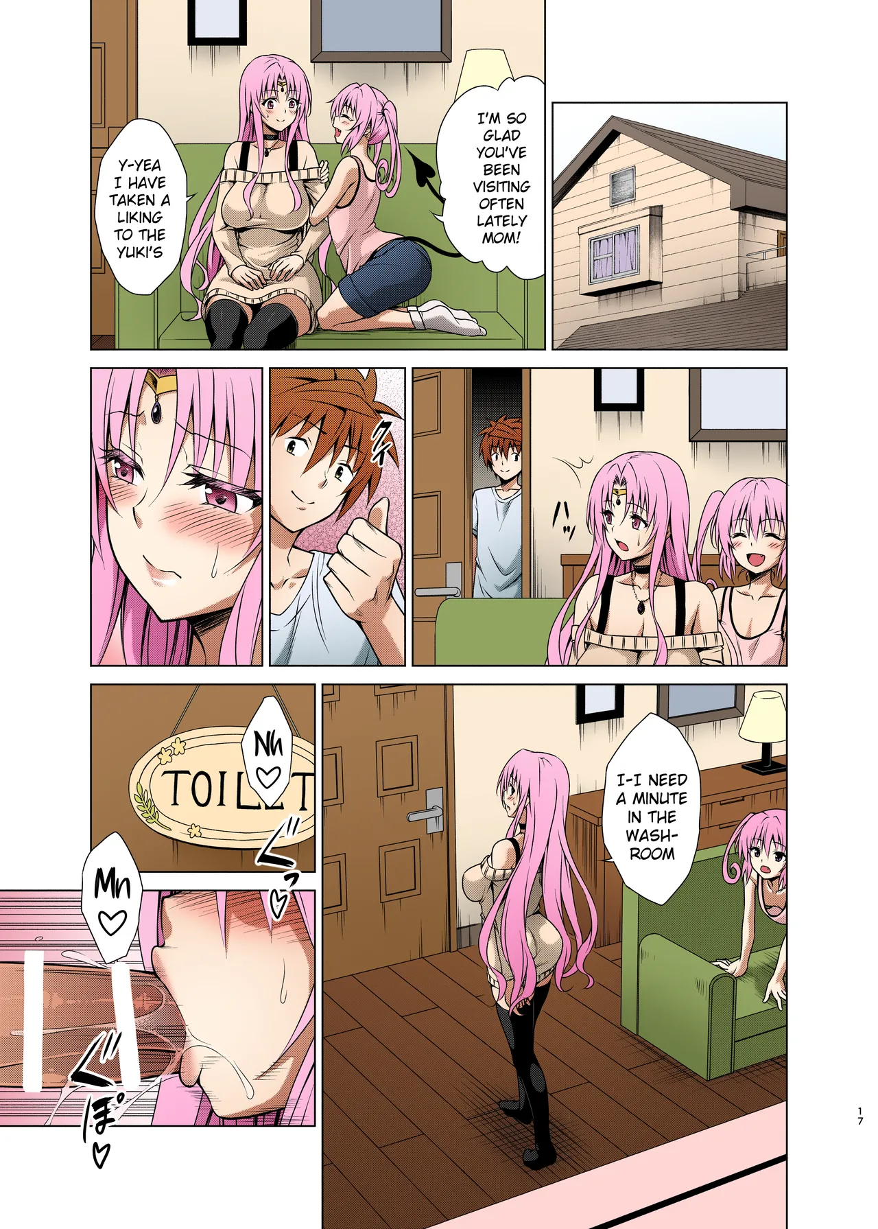 Mesuinu Ouhi | Bitch Queen page 16 featuring sephie michaela deviluke to love-ru parody - sole female sole male hentai manga - read online free