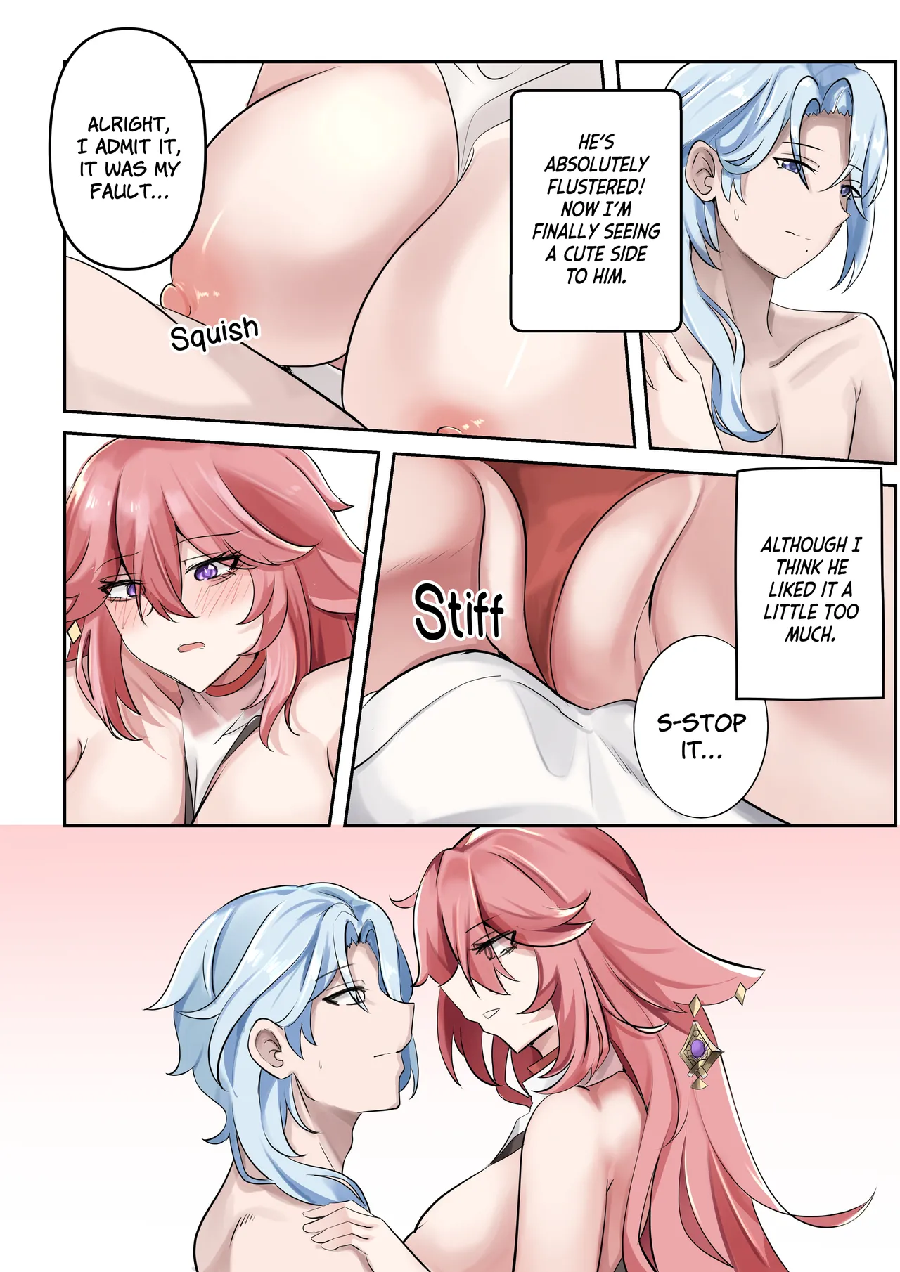 Douryuu | Same Style page 11 featuring yae miko genshin impact parody - sole female sole male hentai manga - read online free