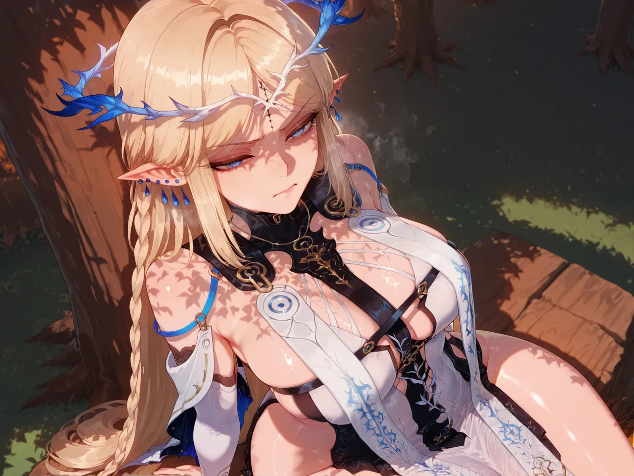 Fleurdelys / Cartethyia arzagod ai generated page 14 featuring cartethyia wuthering waves parody - big breasts uncensored hentai manga - read online free