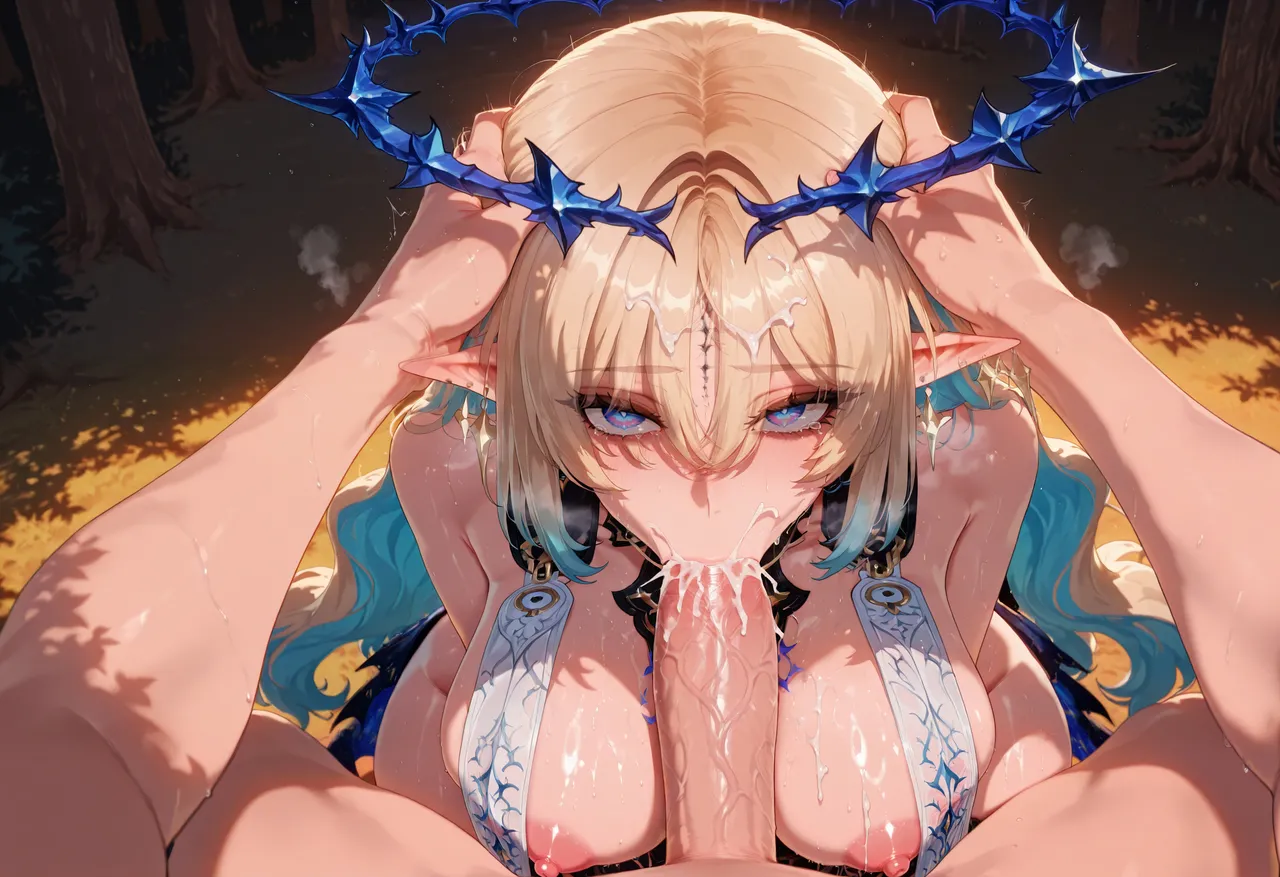 Fleurdelys / Cartethyia arzagod ai generated page 56 featuring fleurdelys wuthering waves parody - big penis uncensored hentai manga - read online free