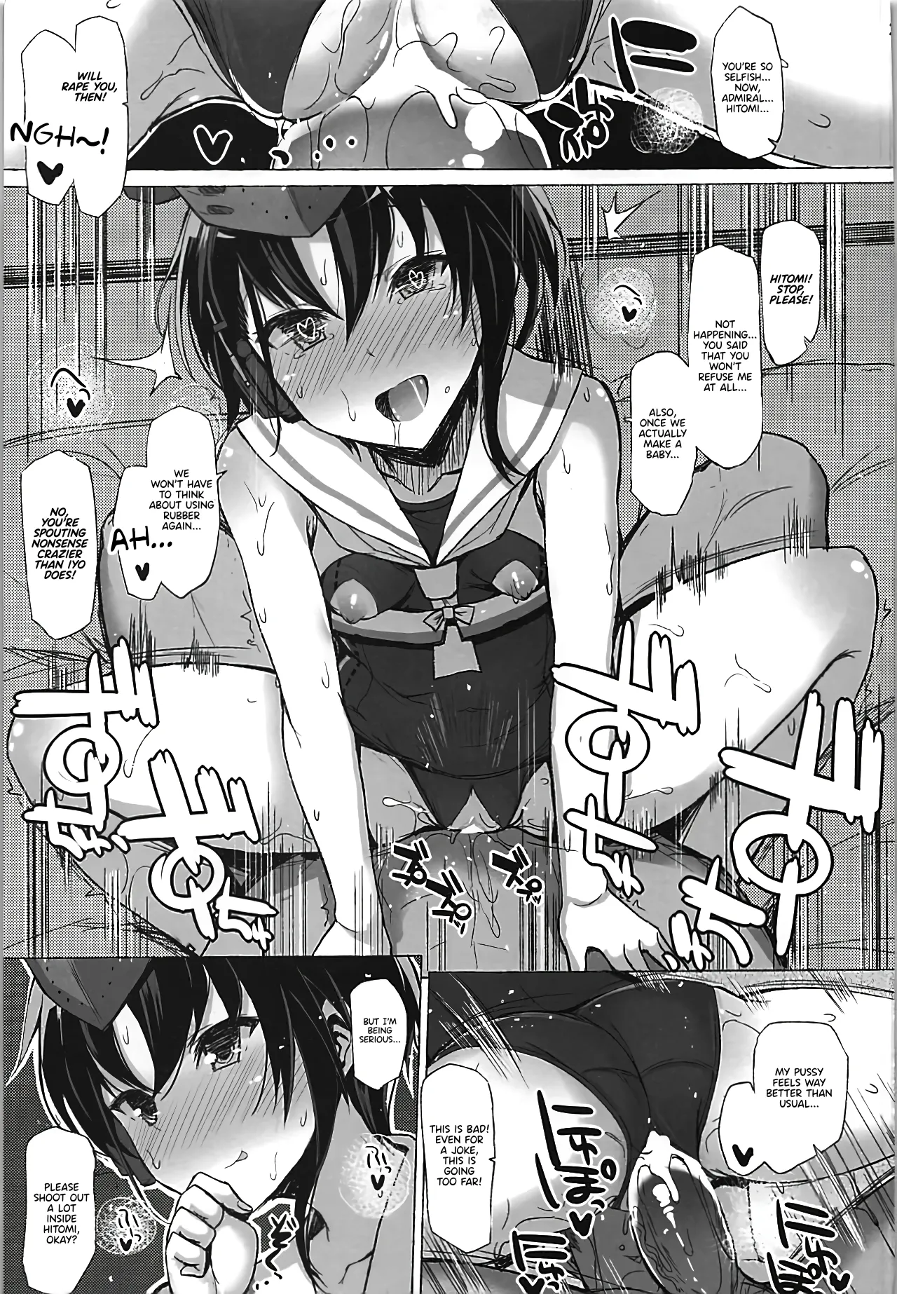 DROWN IN IT page 22 featuring teitoku kantai collection parody - twins group hentai manga - read online free