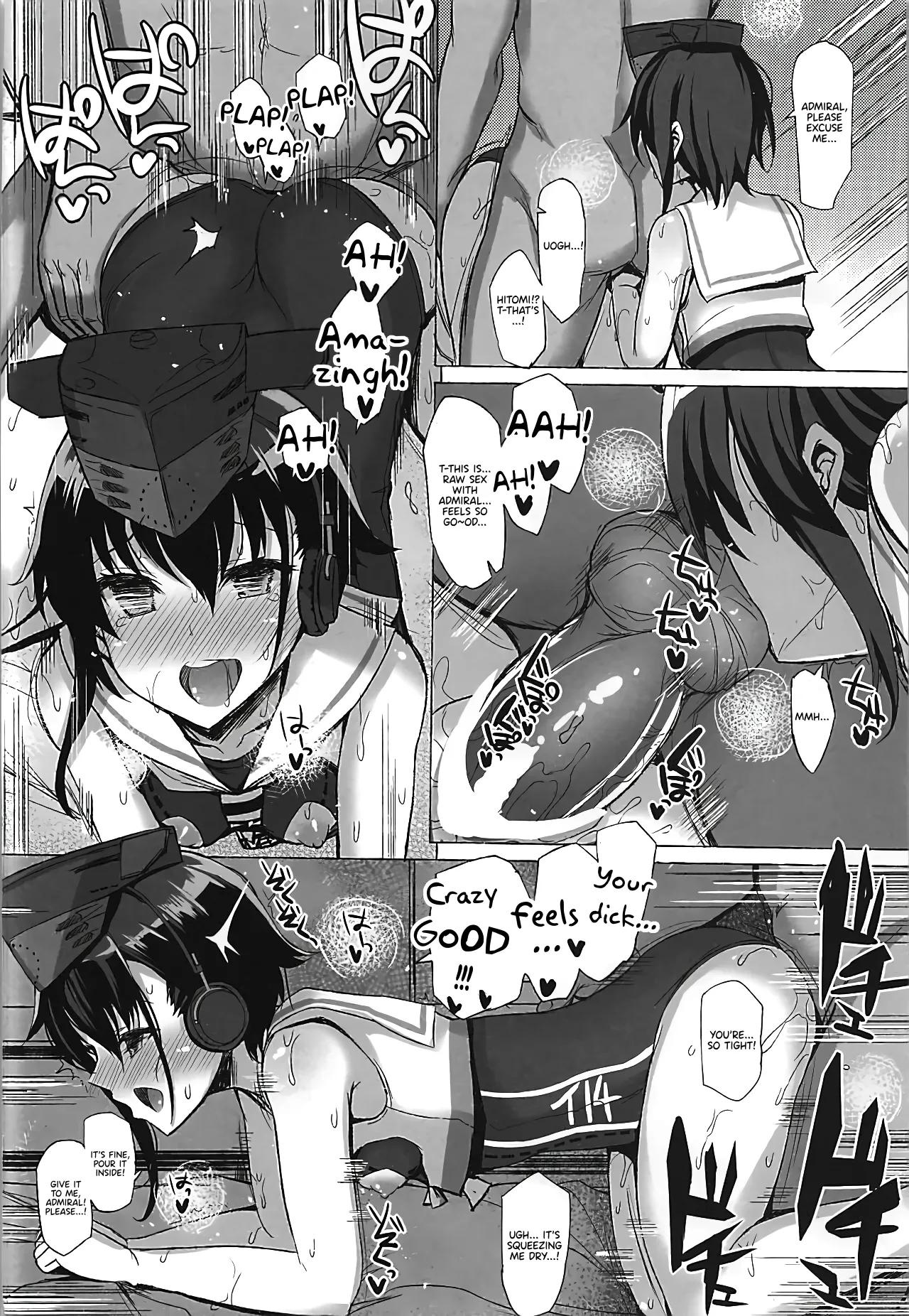 DROWN IN IT page 25 featuring teitoku kantai collection parody - twins group hentai manga - read online free