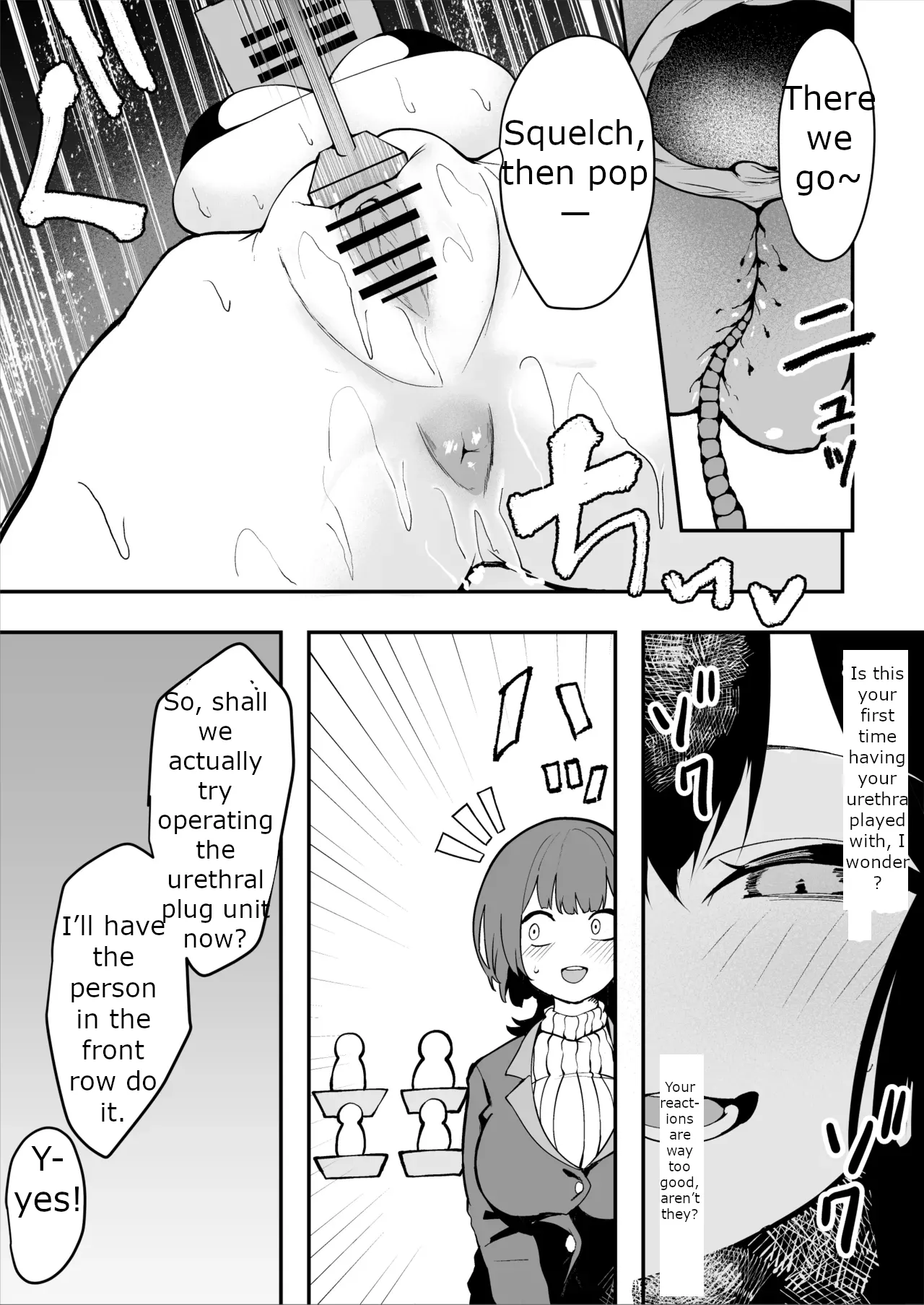 The Story of a Gloomy Execution Officer Who Accidentally Sensation-Blocks Her Own Pussy page 25 original parody - multiple orgasms x-ray hentai manga - read online free