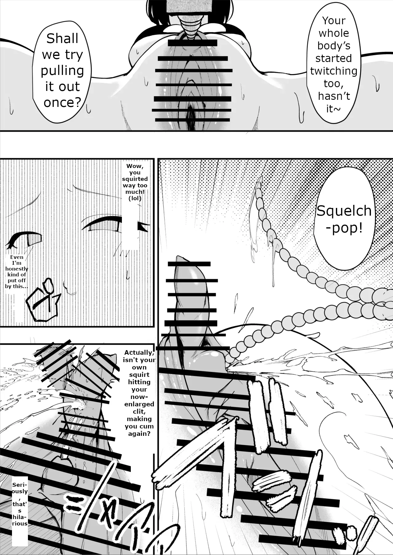 The Story of a Gloomy Execution Officer Who Accidentally Sensation-Blocks Her Own Pussy page 27 original parody - squirting big breasts hentai manga - read online free