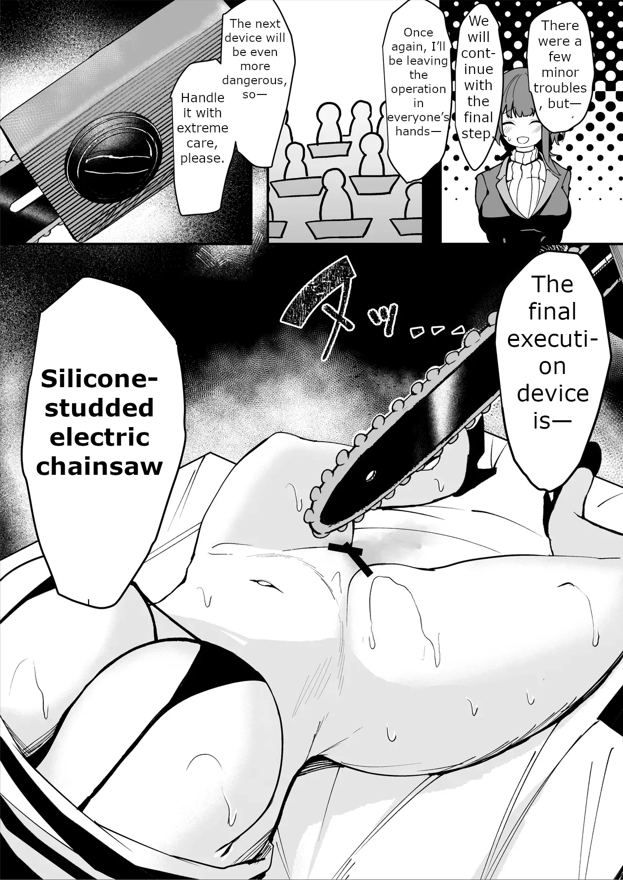 The Story of a Gloomy Execution Officer Who Accidentally Sensation-Blocks Her Own Pussy page 37 original parody - multiple orgasms x-ray hentai manga - read online free