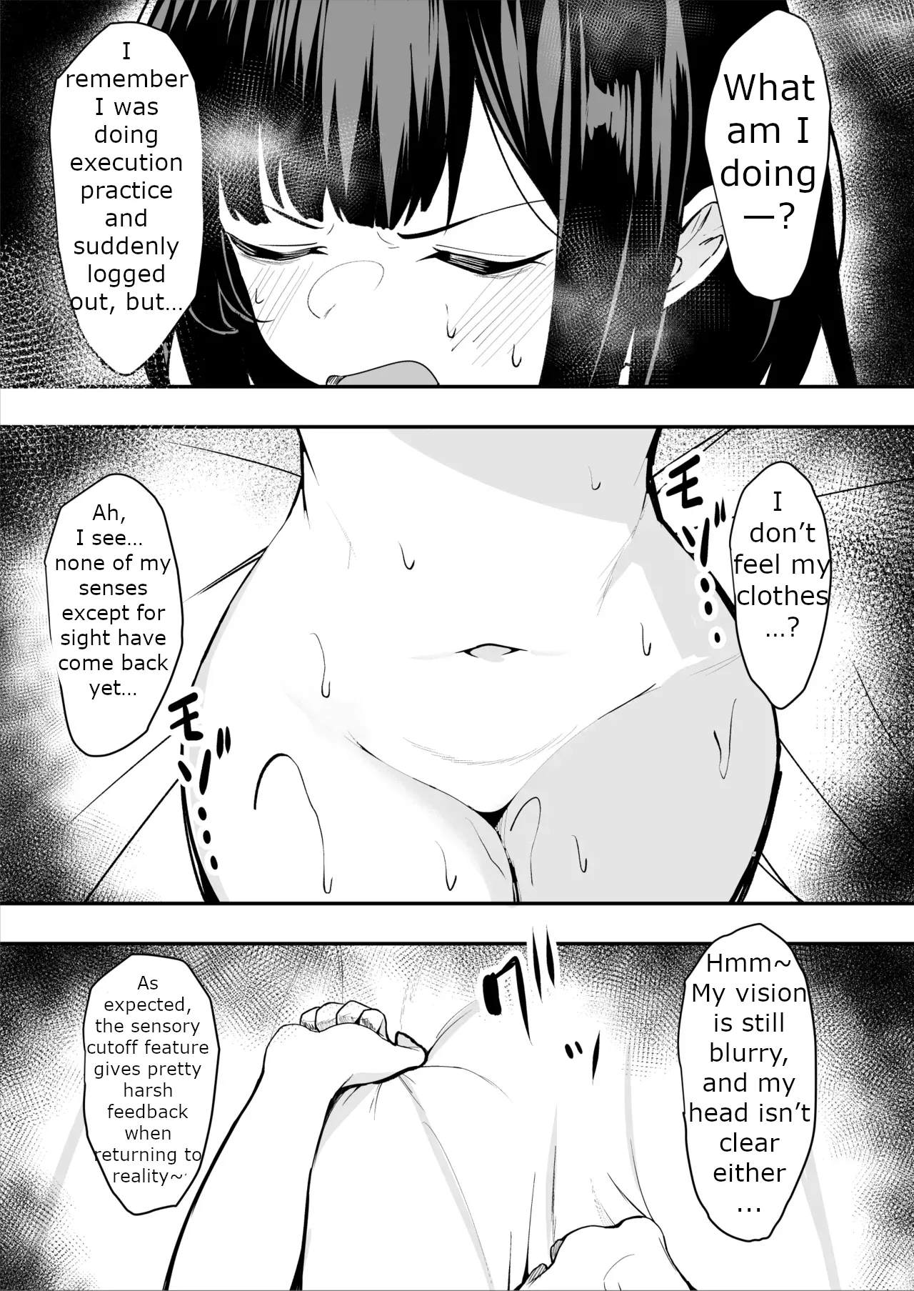 The Story of a Gloomy Execution Officer Who Accidentally Sensation-Blocks Her Own Pussy page 41 original parody - squirting big breasts hentai manga - read online free
