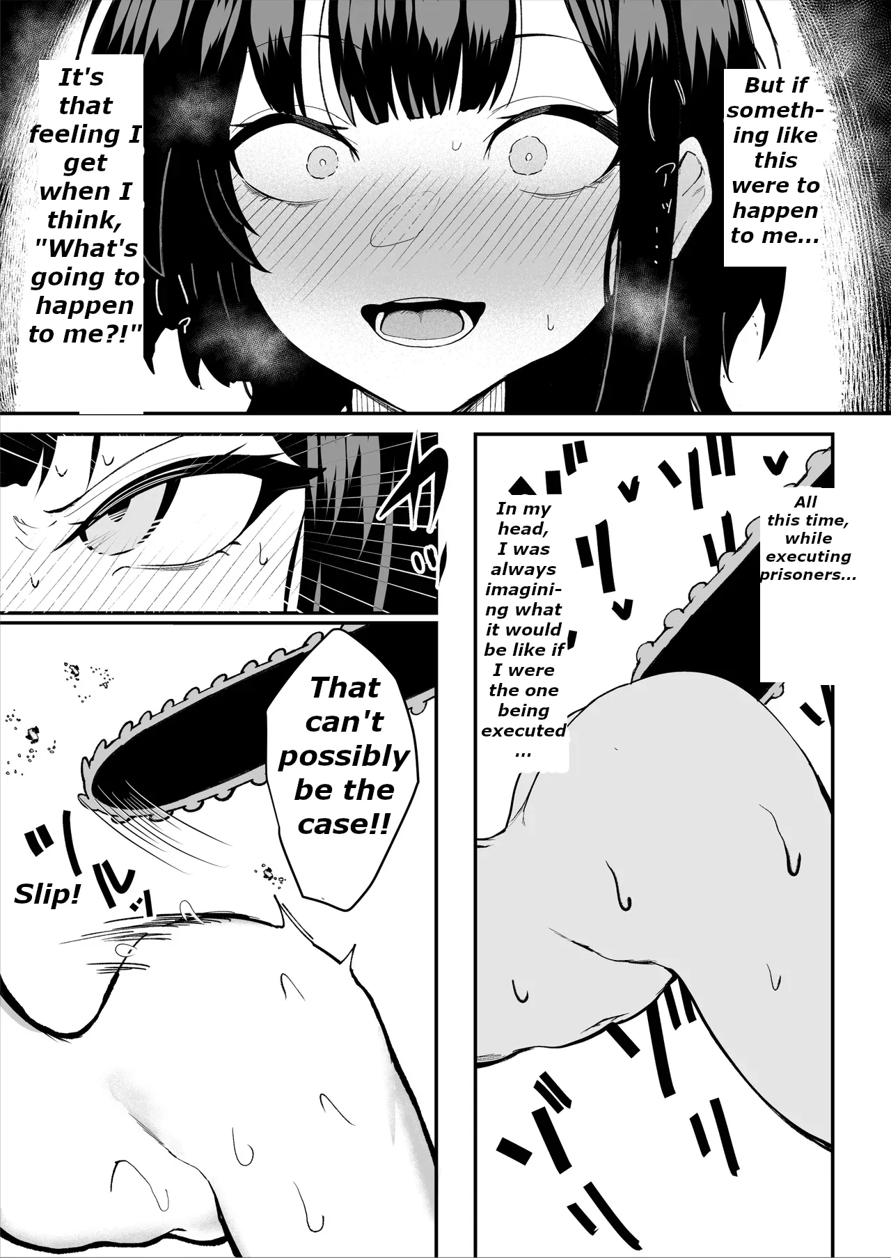 The Story of a Gloomy Execution Officer Who Accidentally Sensation-Blocks Her Own Pussy page 61 original parody - multiple orgasms x-ray hentai manga - read online free