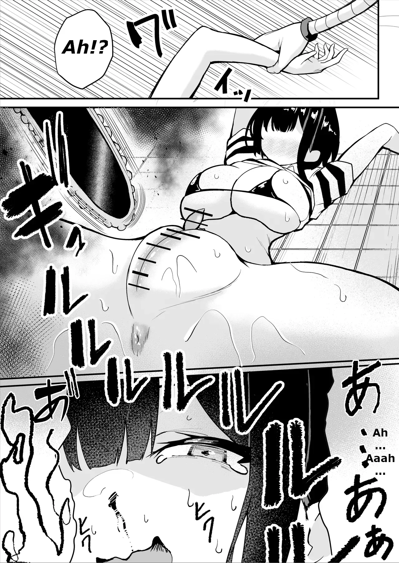 The Story of a Gloomy Execution Officer Who Accidentally Sensation-Blocks Her Own Pussy page 65 original parody - multiple orgasms x-ray hentai manga - read online free