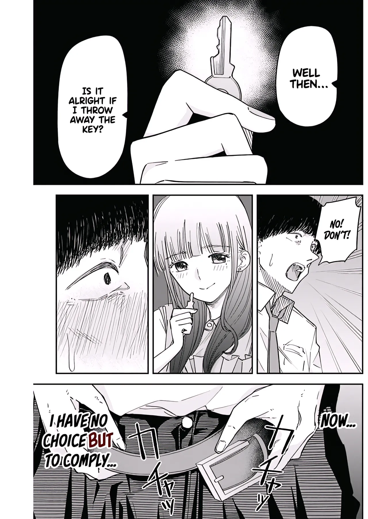 Misao no Keiyaku - CHAPTER 2 page 31 - chastity belt femdom hentai manga - read online free