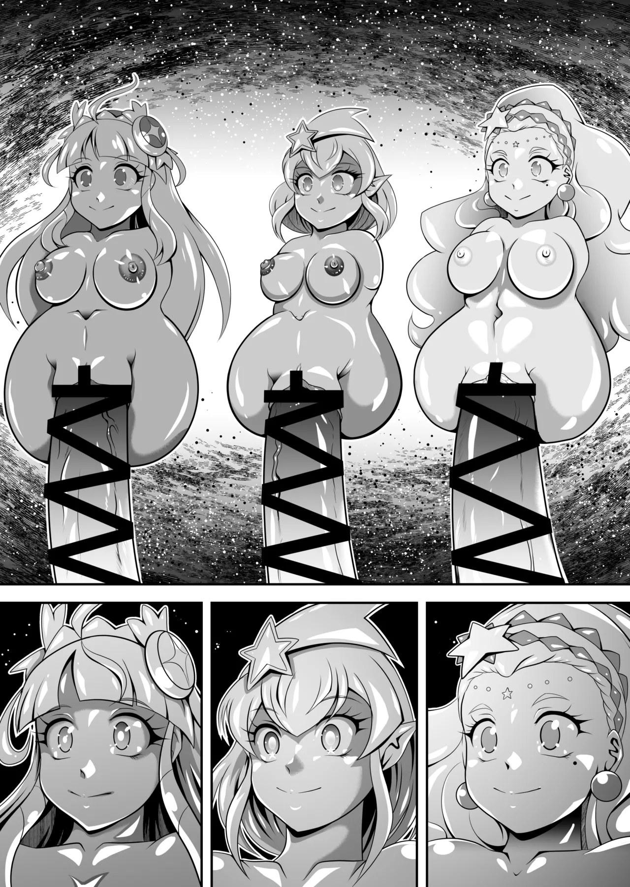 Onahon ★ All Stars EP01 page 100 featuring cure precious pretty cure parody - big breasts very long hair hentai manga - read online free