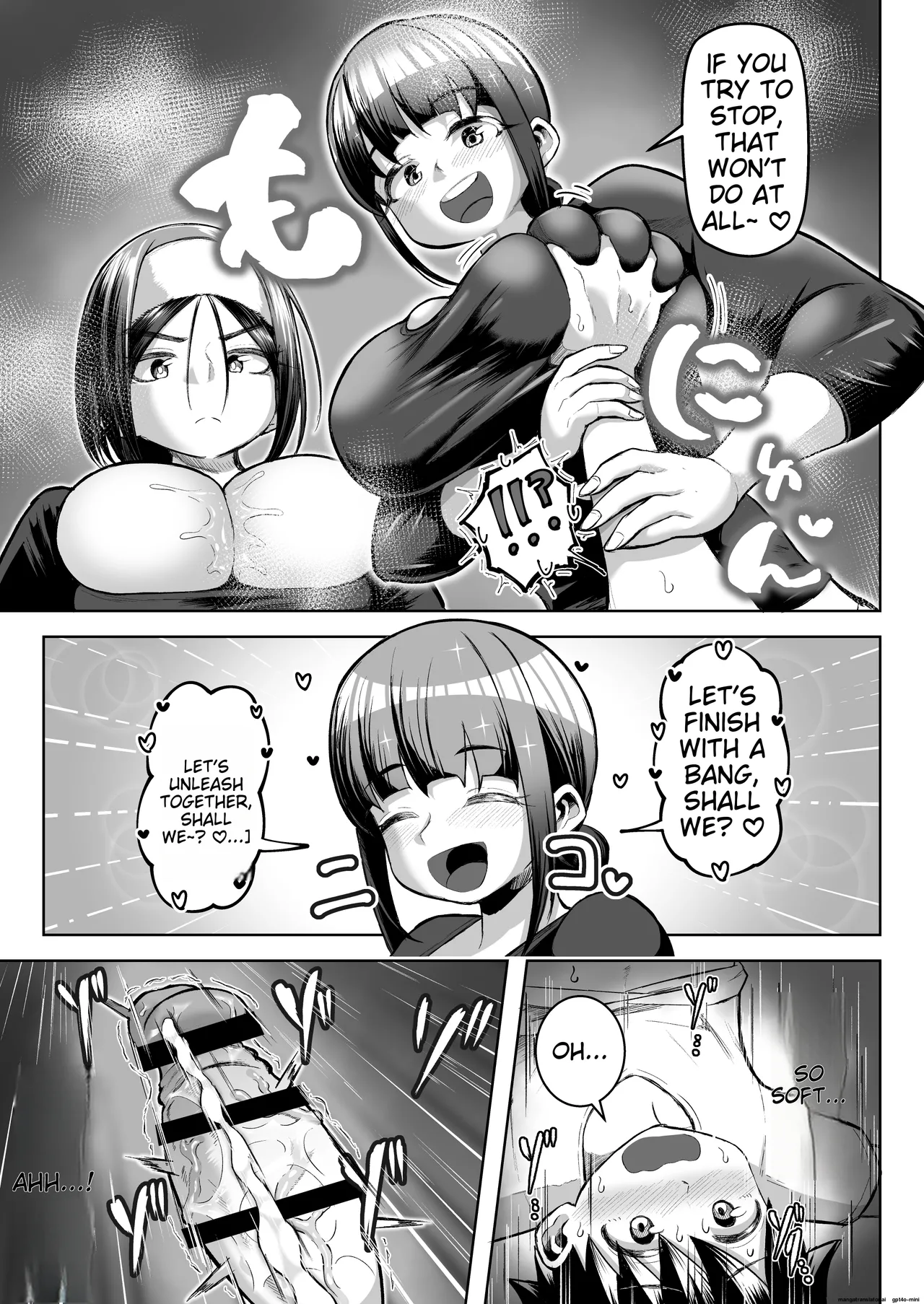 [Moriya (Tenkomori)] Sakutto Nukeru Ninki no Paizuri-ya-san [English] page 38 original parody - big breasts group hentai manga - read online free
