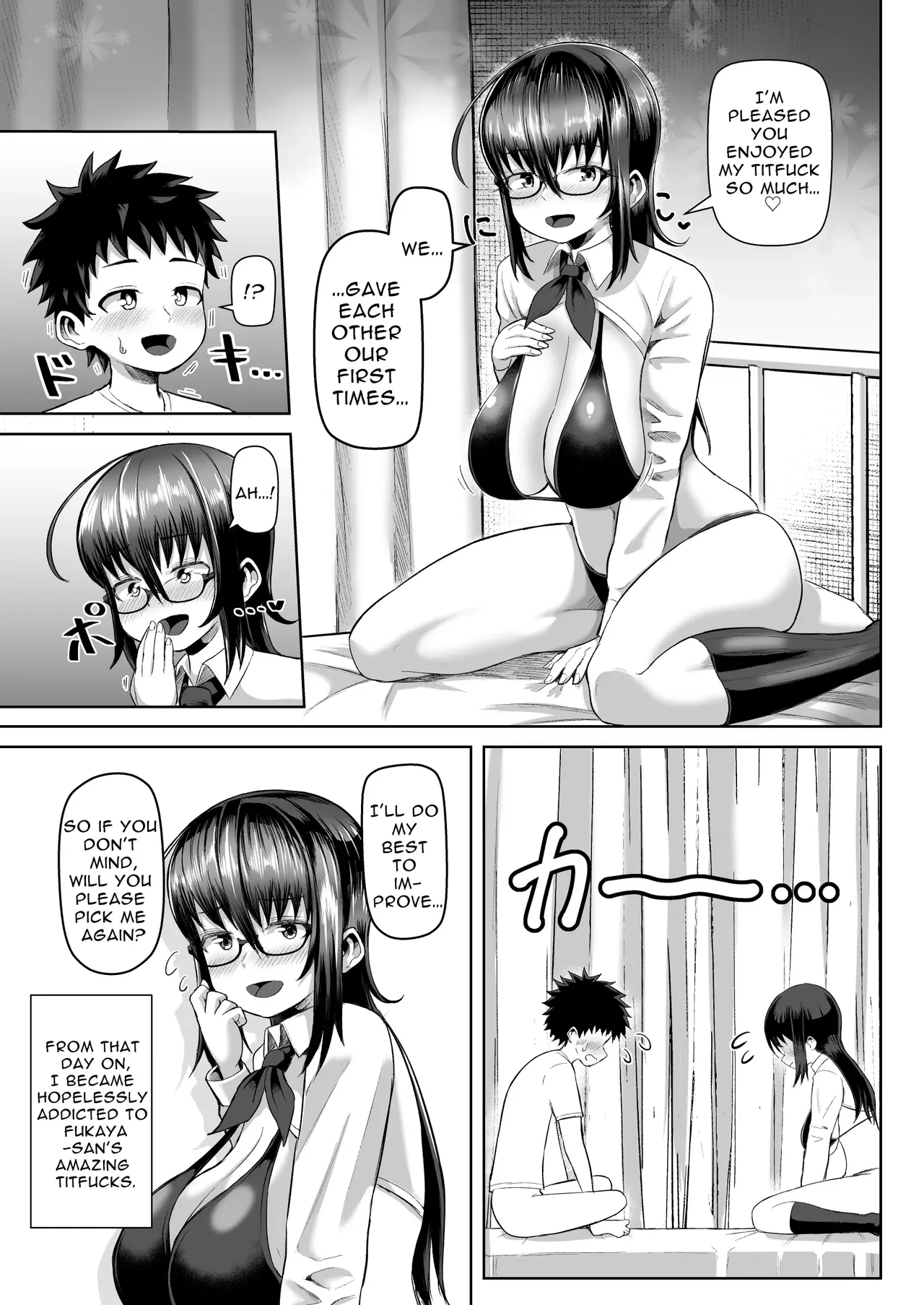 Paizuri Iin no Futari ga Boku o Toriau!!? page 19 original parody - sole male paizuri hentai manga - read online free