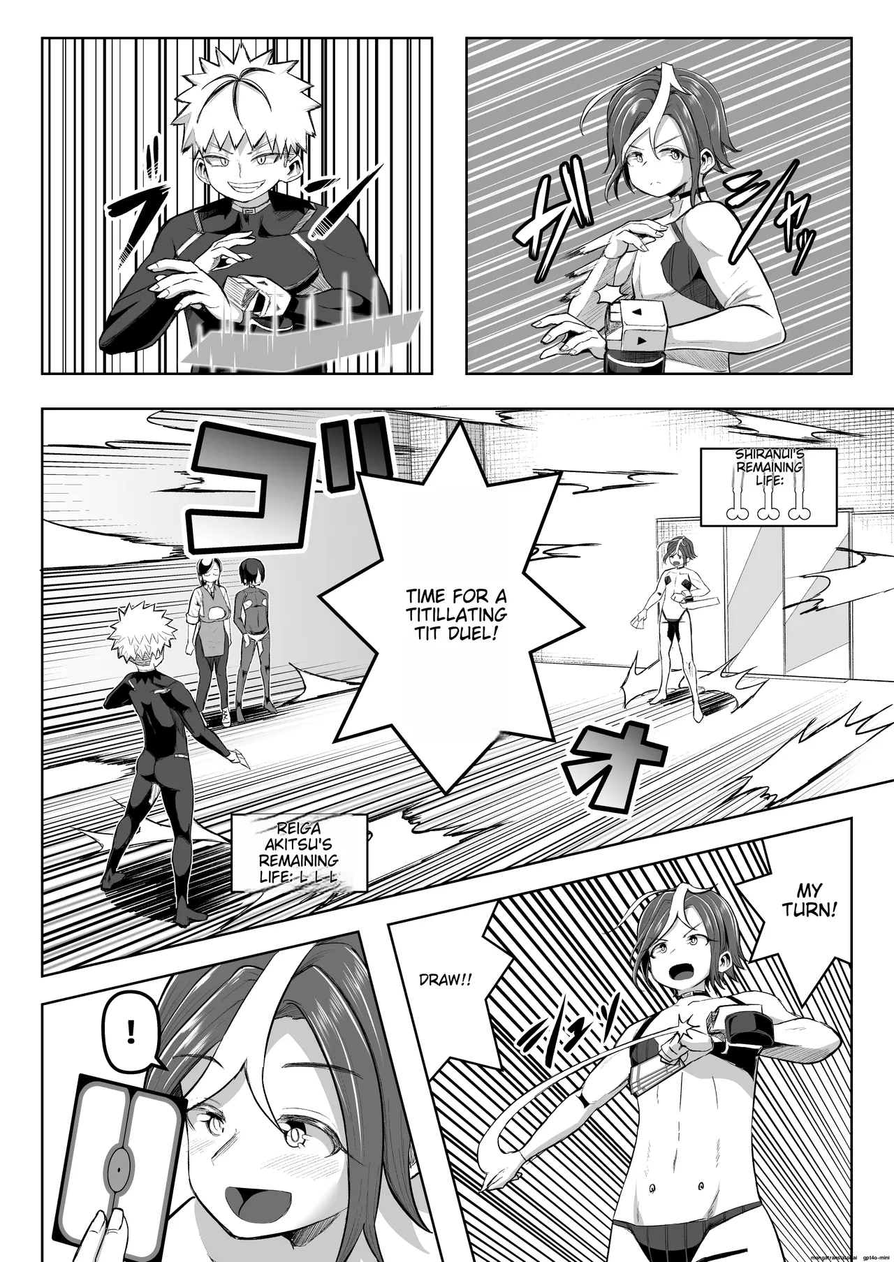 Paizuri Duel page 13 original parody - paizuri rough translation hentai manga - read online free