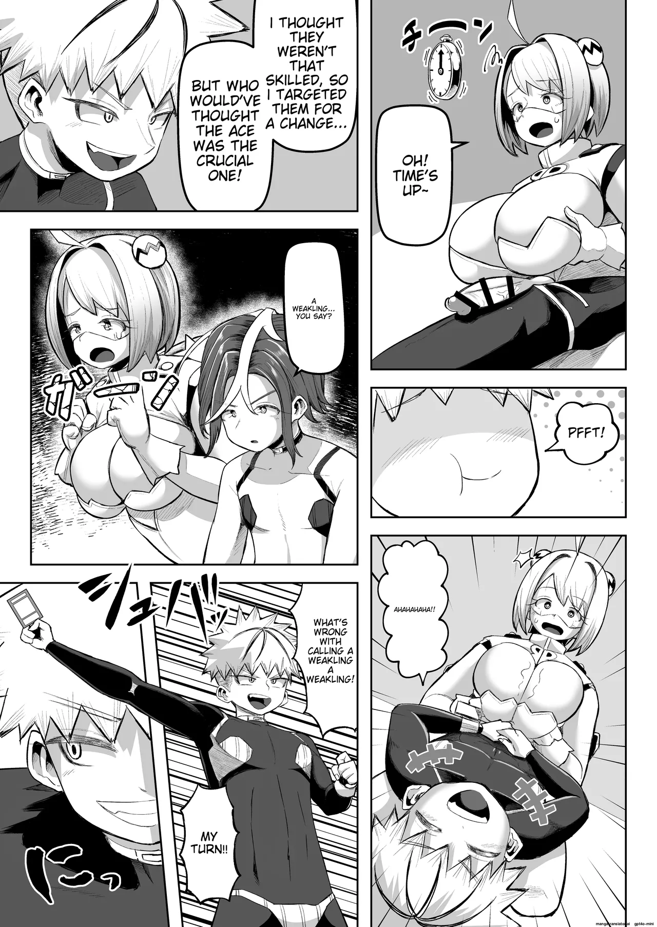 Paizuri Duel page 28 original parody - paizuri rough translation hentai manga - read online free