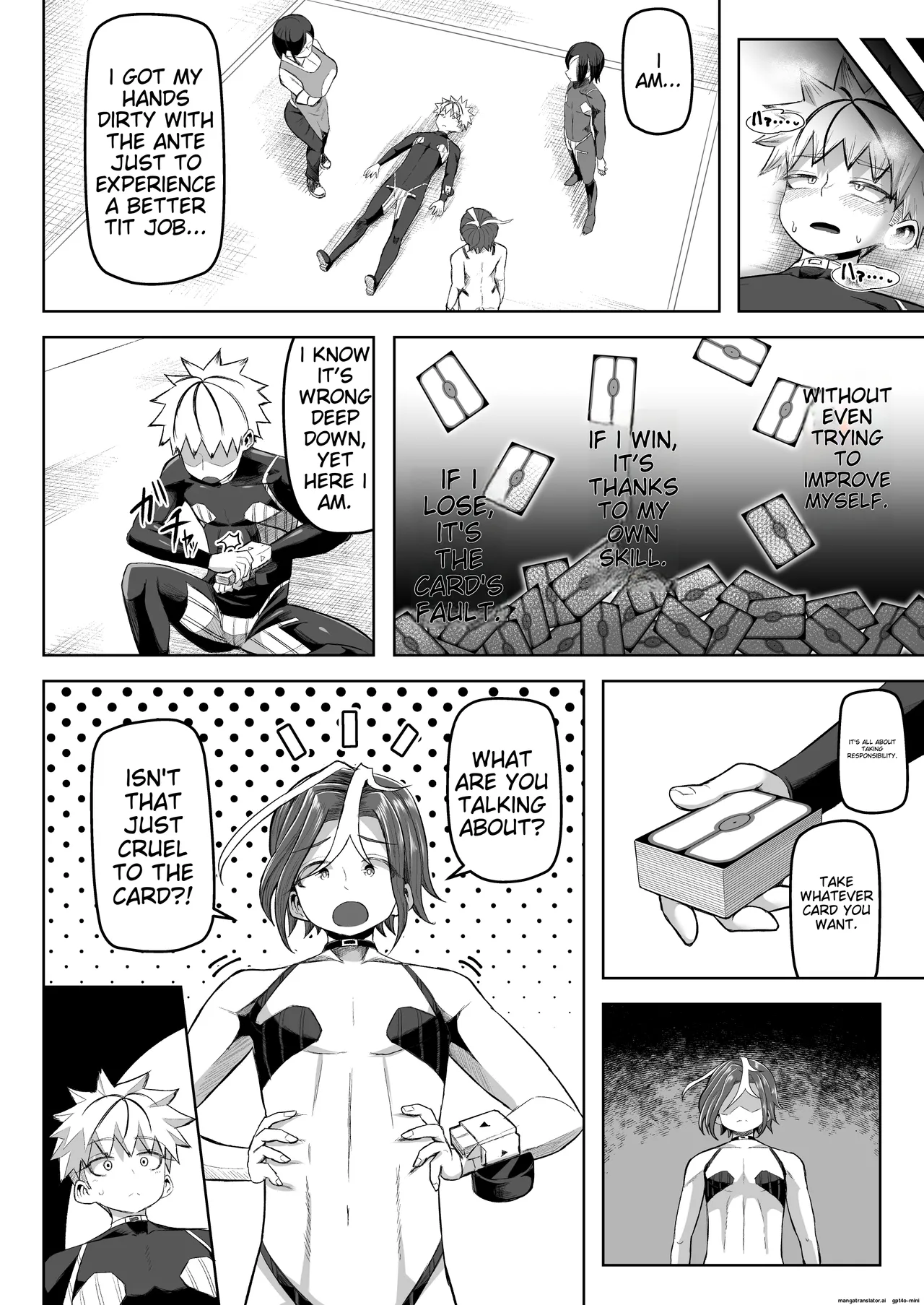 Paizuri Duel page 57 original parody - paizuri rough translation hentai manga - read online free