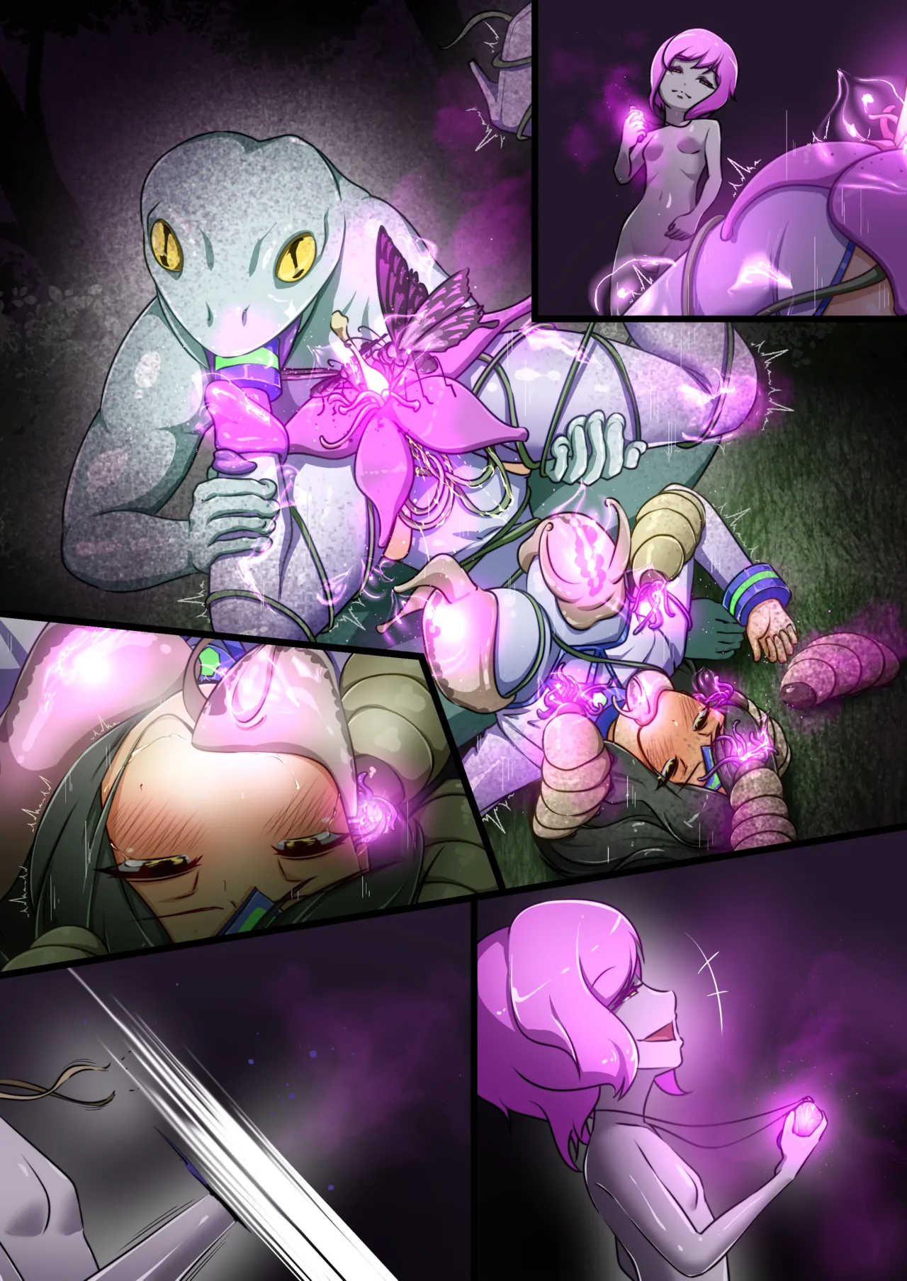 Uchi no Ko ga sono Hen no Zako ni Moteasoba reru Hanashi page 83 original parody - magical girl worm hentai manga - read online free