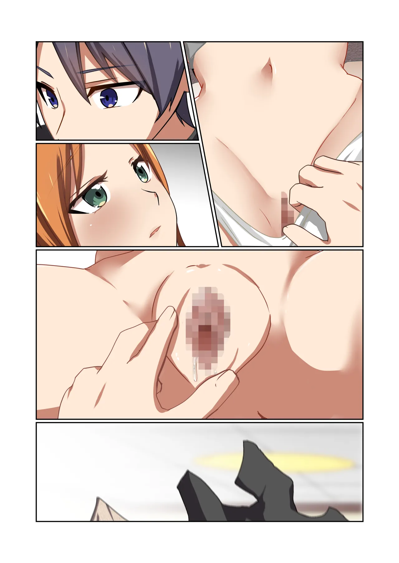 Aku no Hana Vol.4 Skeb+α page 117 original parody - kissing transformation hentai manga - read online free