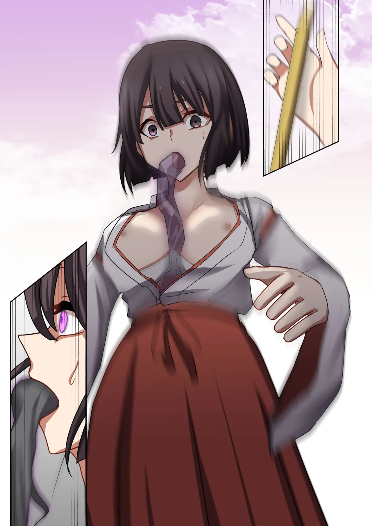 Aku no Hana Vol.4 Skeb+α page 123 original parody - full color beauty mark hentai manga - read online free