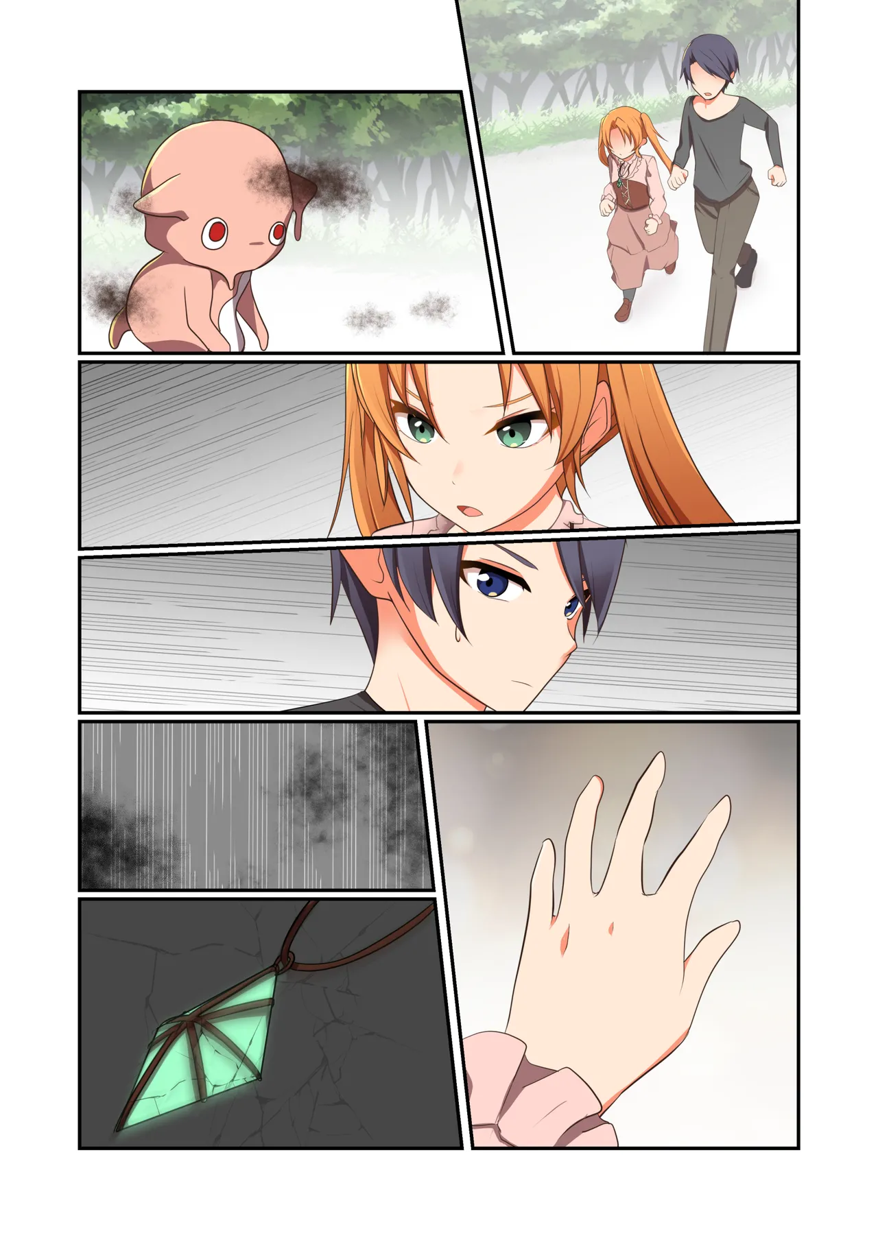 Aku no Hana Vol.4 Skeb+α page 80 original parody - kissing transformation hentai manga - read online free