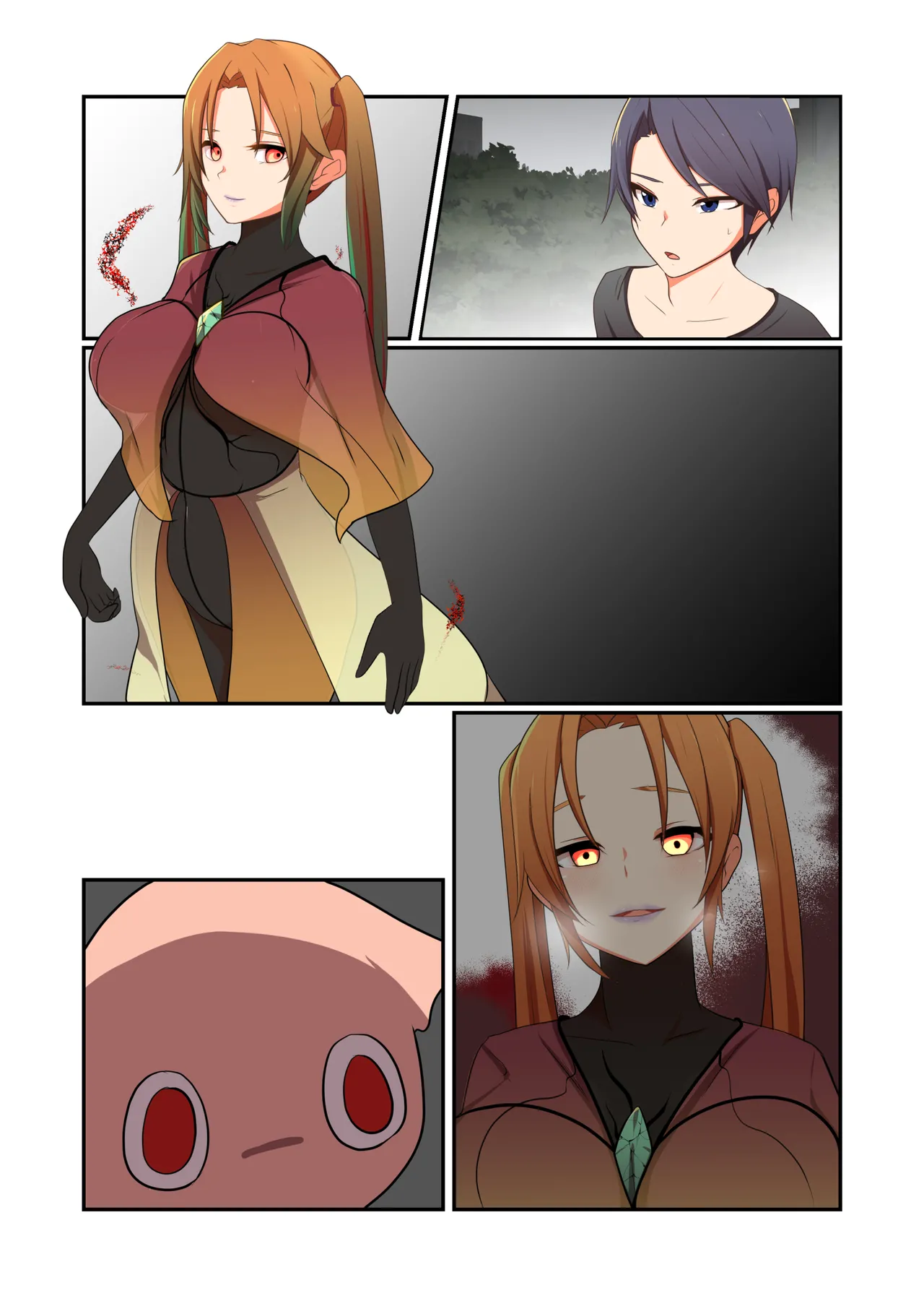 Aku no Hana Vol.4 Skeb+α page 82 original parody - full color beauty mark hentai manga - read online free