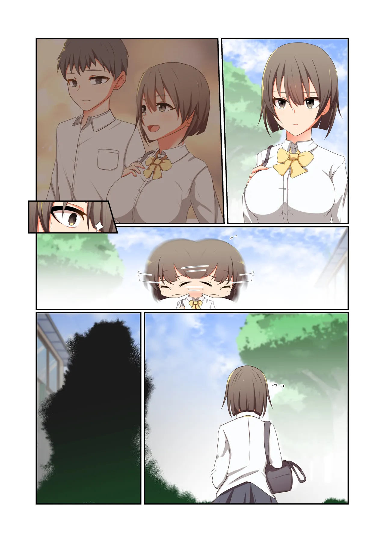 Aku no Hana Vol.4 Skeb+α page 85 original parody - full color beauty mark hentai manga - read online free