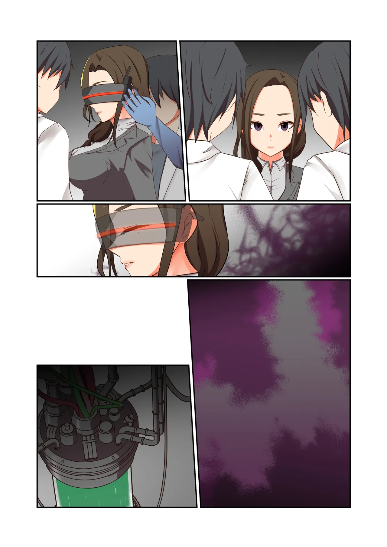 Aku no Hana Vol.4 Skeb+α page 97 original parody - kissing transformation hentai manga - read online free