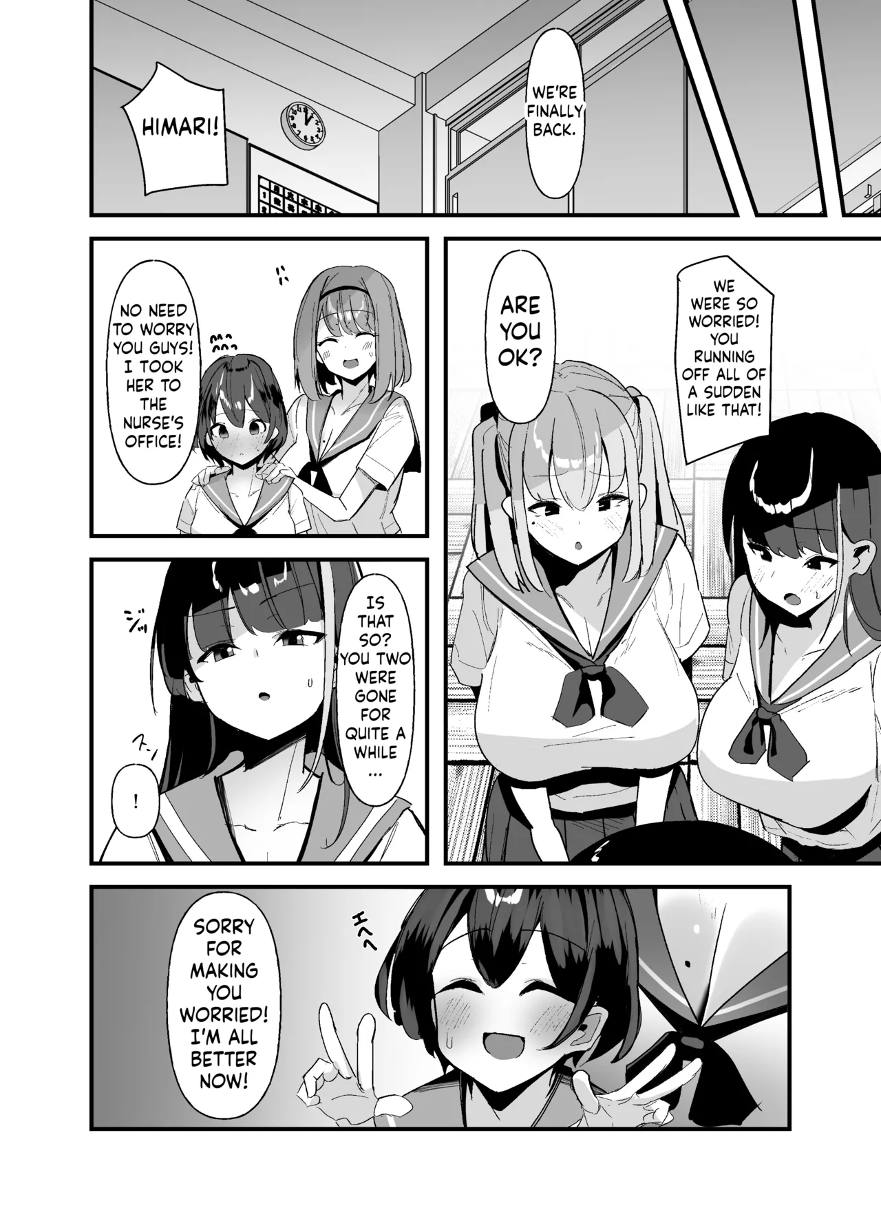 Futanari-chan wa Bokki shitakunai! page 15 original parody - beauty mark big breasts hentai manga - read online free